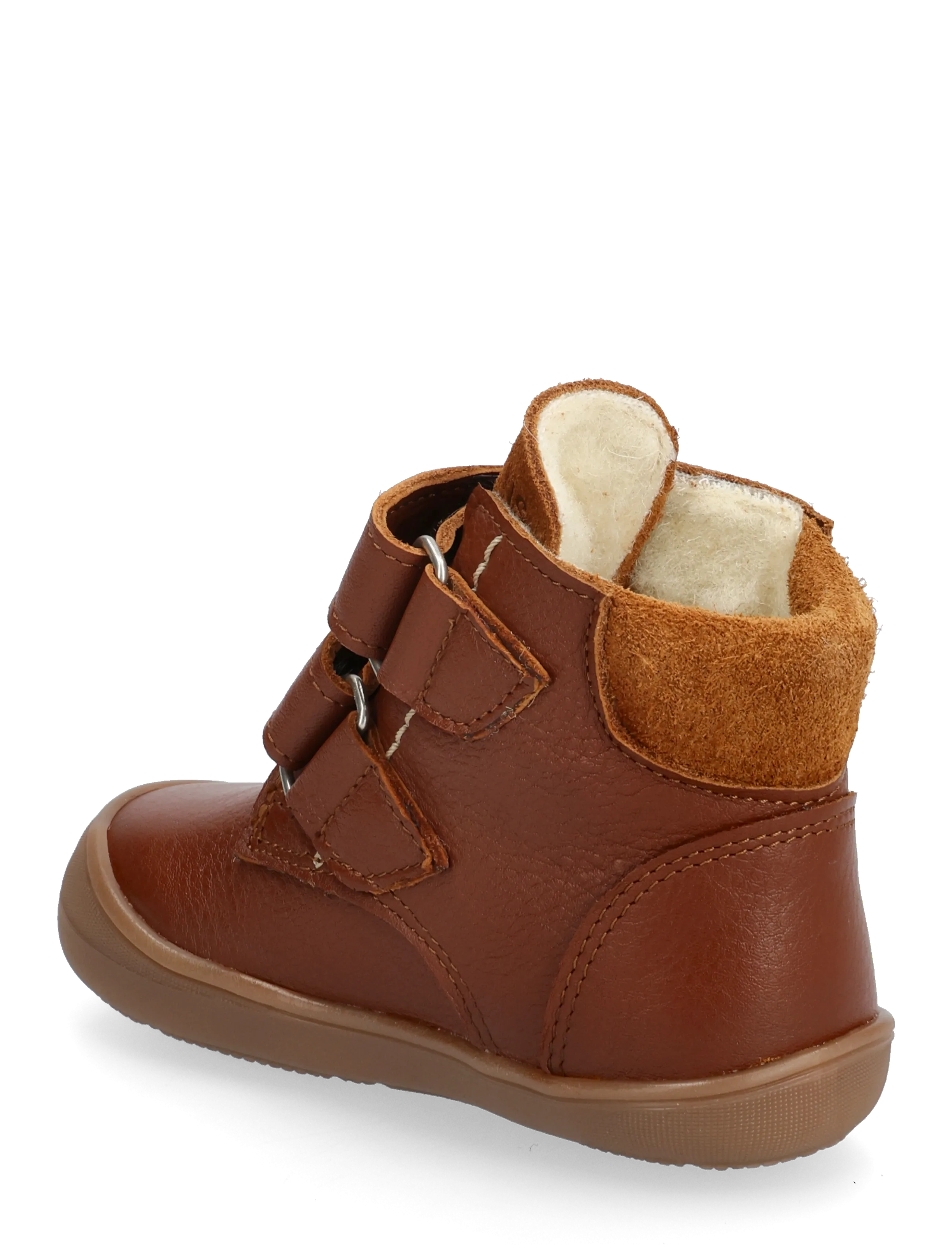 ANGULUS - Boots - flat - with velcro - winterstiefel - 3260/2219 cognac/cognac - 3