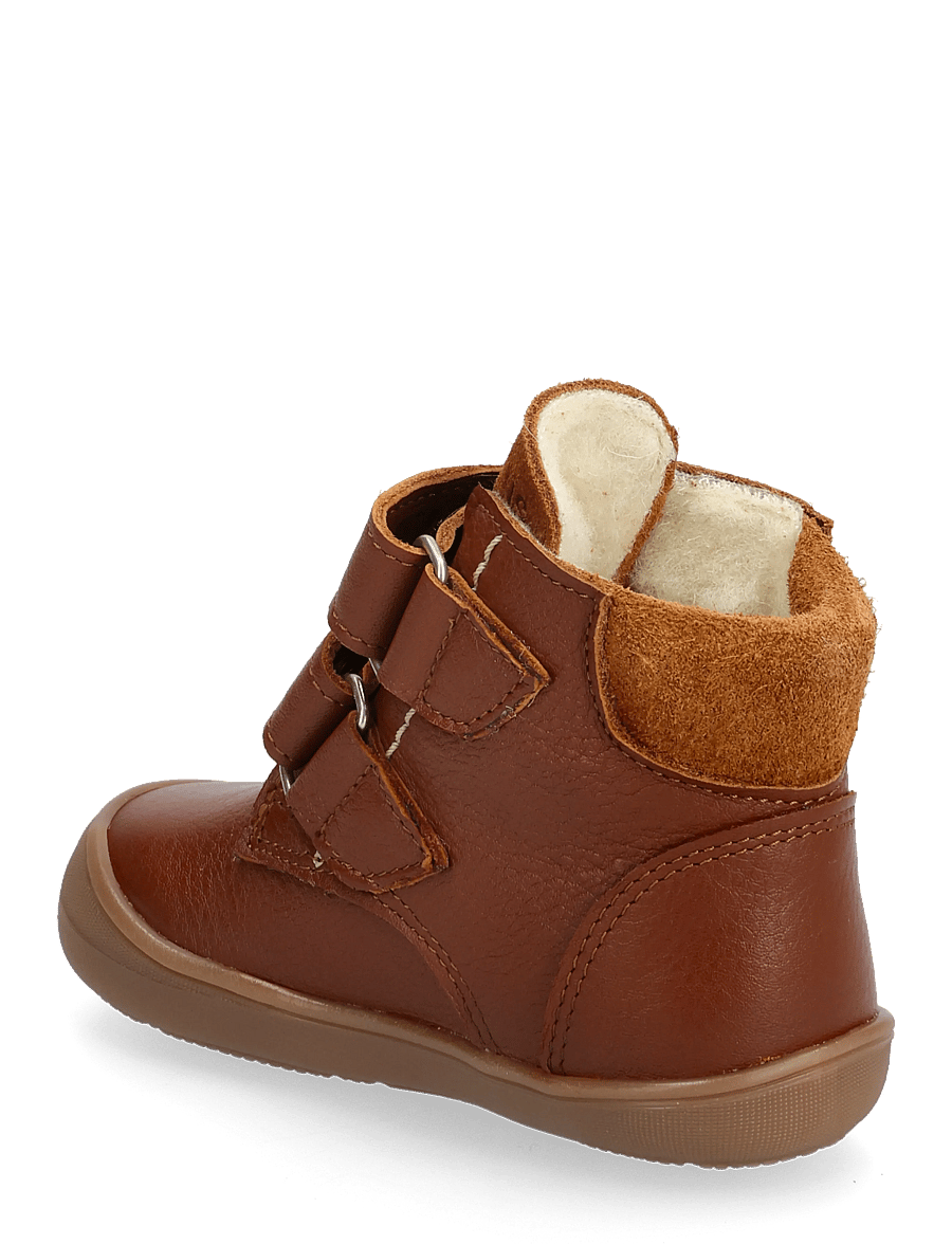 ANGULUS - Boots - flat - with velcro - winterstiefel - 3260/2219 cognac/cognac - 3