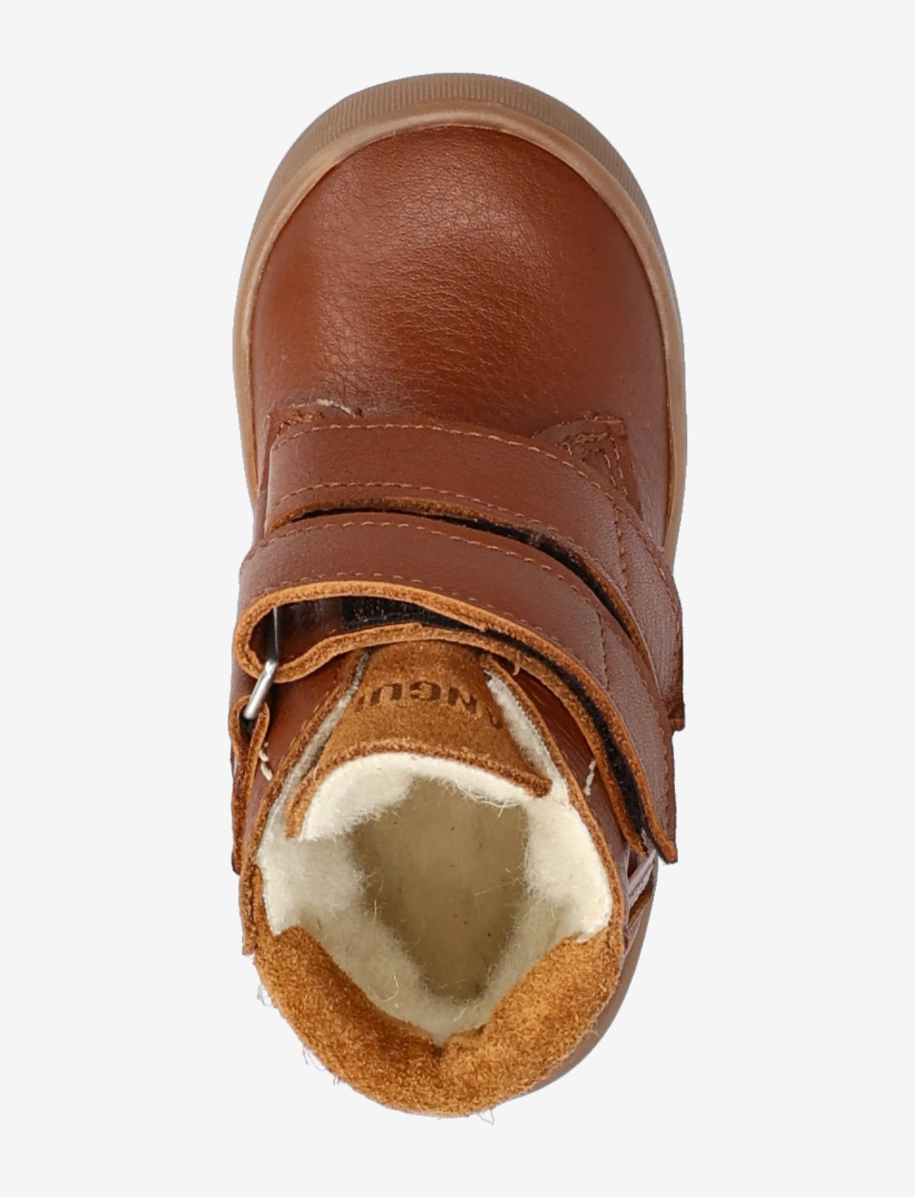 ANGULUS - Boots - flat - with velcro - vinterstøvler - 3260/2219 cognac/cognac - 4