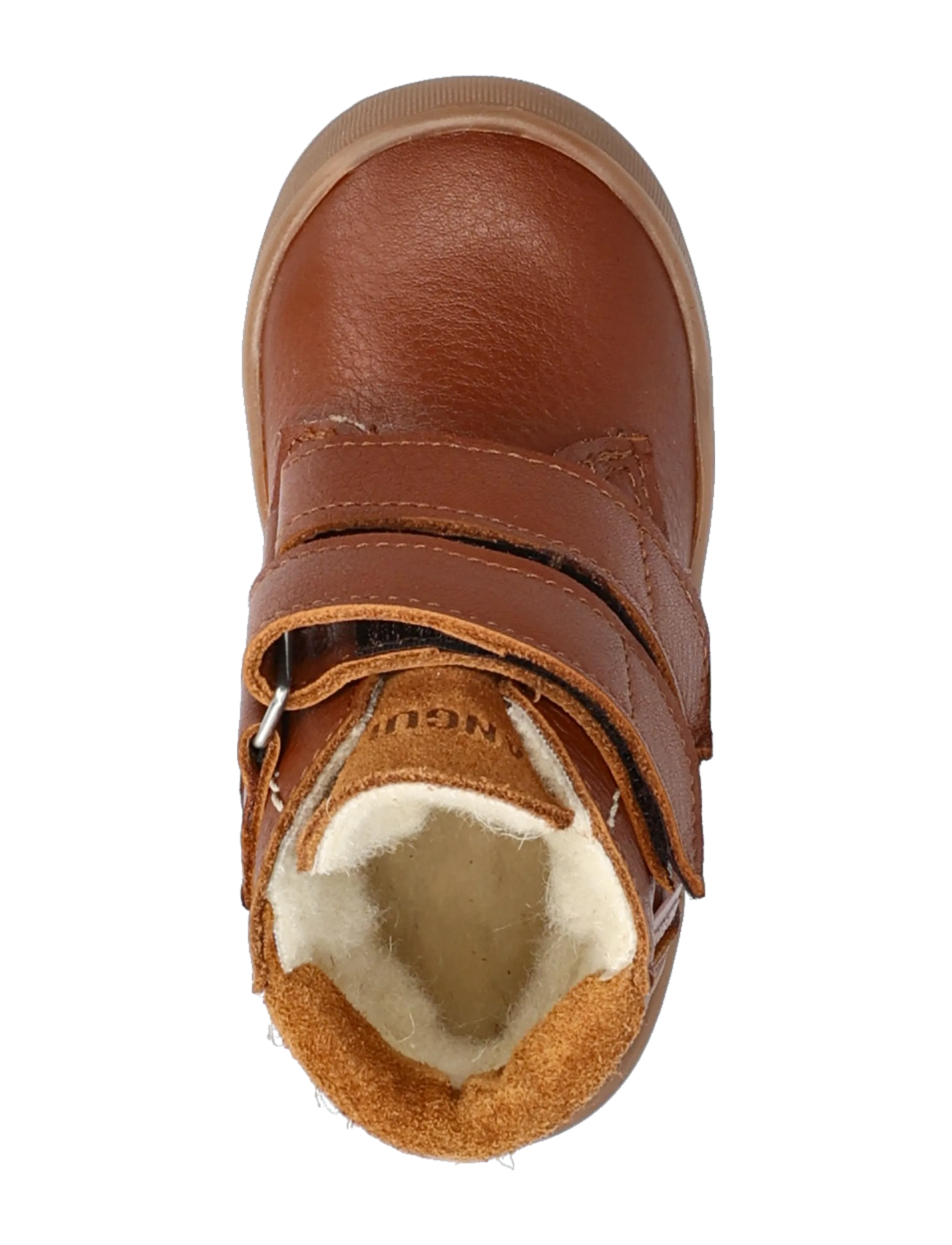 ANGULUS - Boots - flat - with velcro - winterstiefel - 3260/2219 cognac/cognac - 4