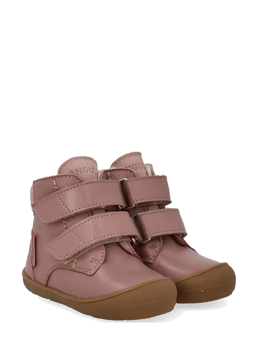 ANGULUS - Boots - flat - with velcro - vinterstövlar - 3267/3233 faded rose/faded ros - 0