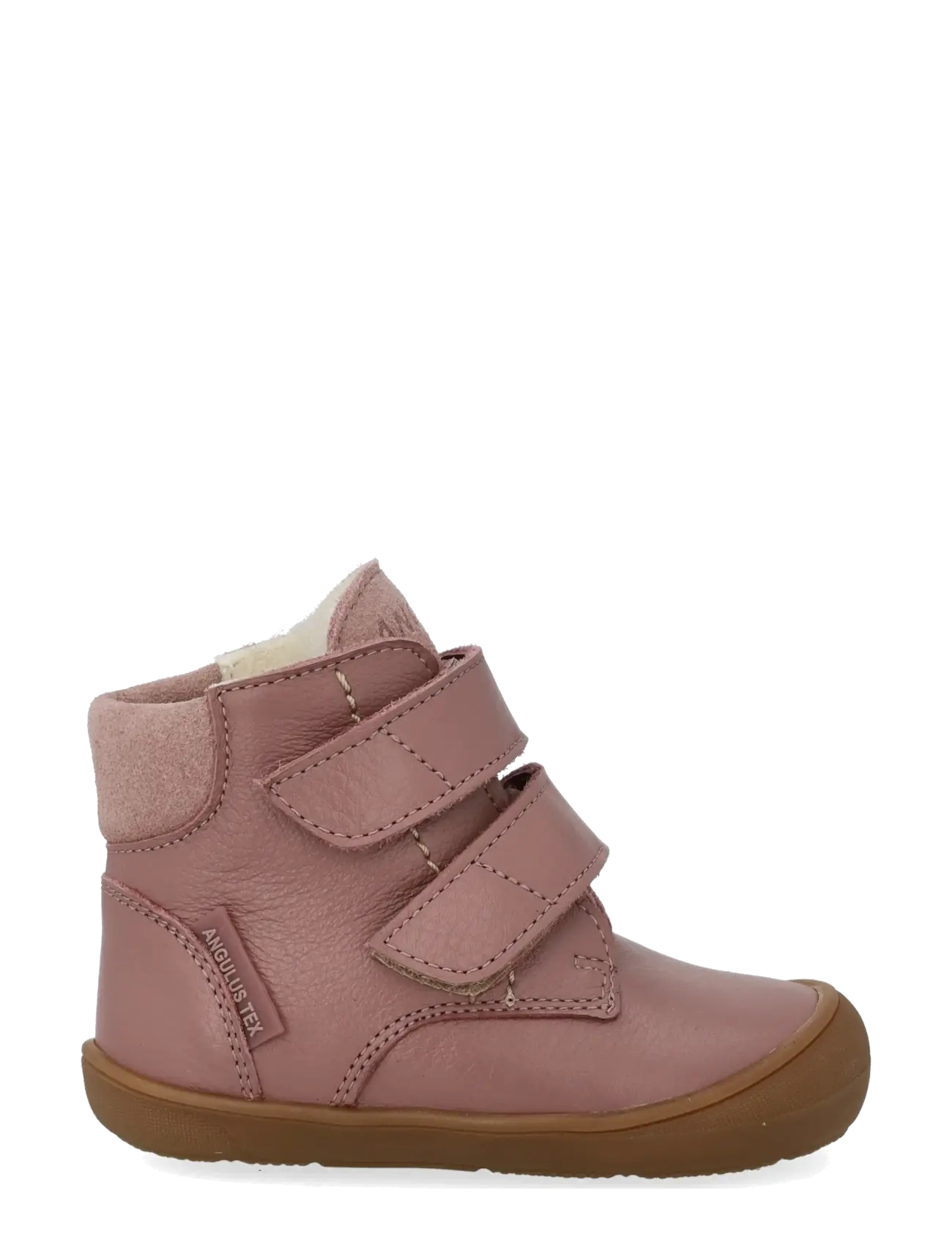 ANGULUS - Boots - flat - with velcro - talvesaapad - 3267/3233 faded rose/faded ros - 1