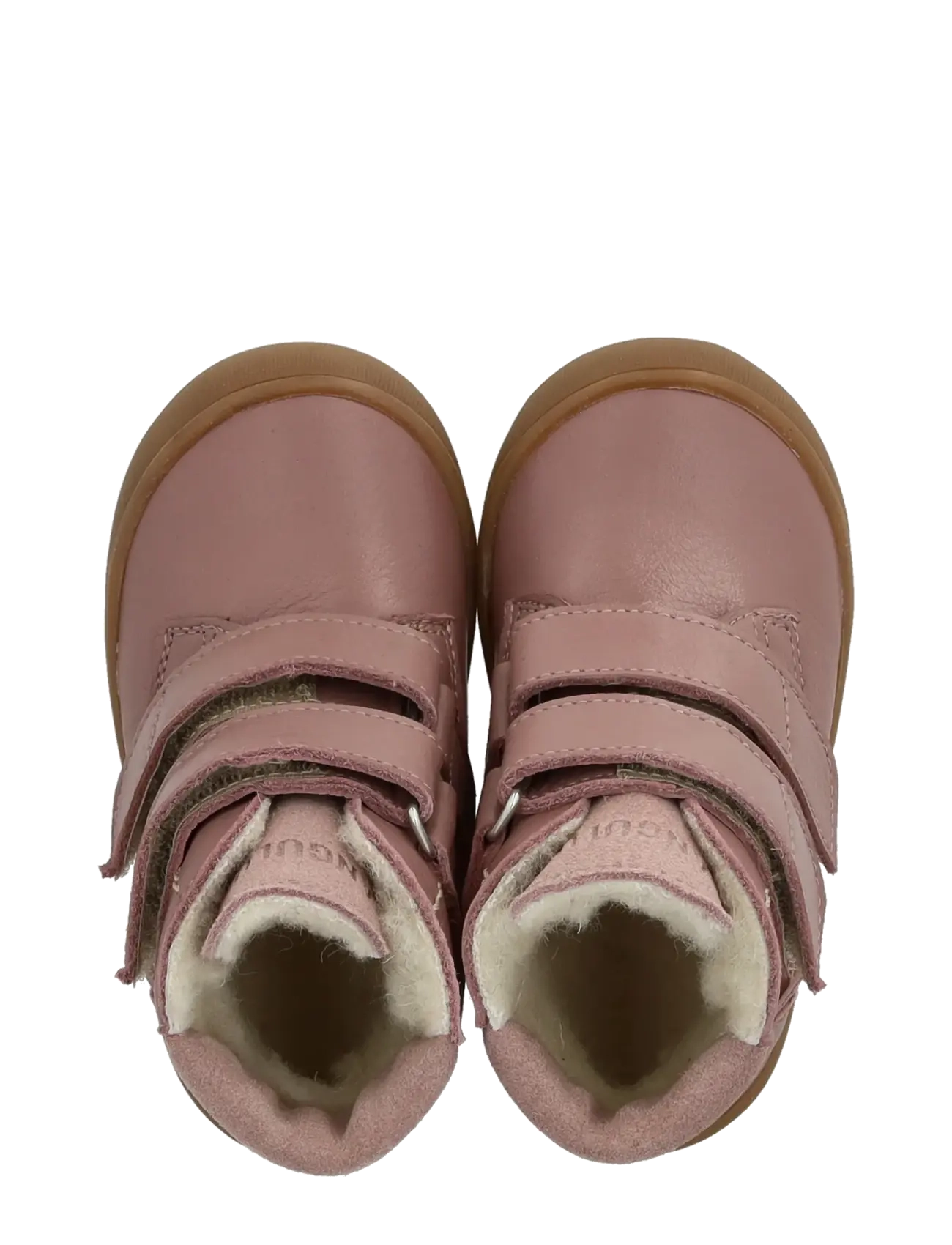 ANGULUS - Boots - flat - with velcro - talvesaapad - 3267/3233 faded rose/faded ros - 3