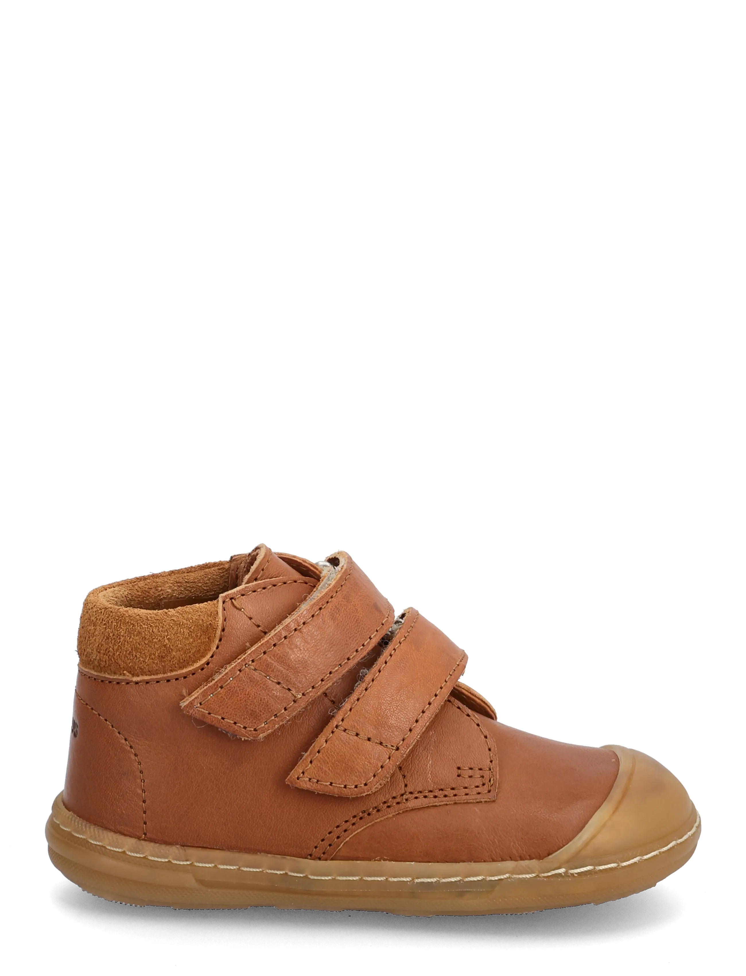 ANGULUS - Booties - flat - with velcro - fall shoes - 1545/2219 cognac/cognac - 2