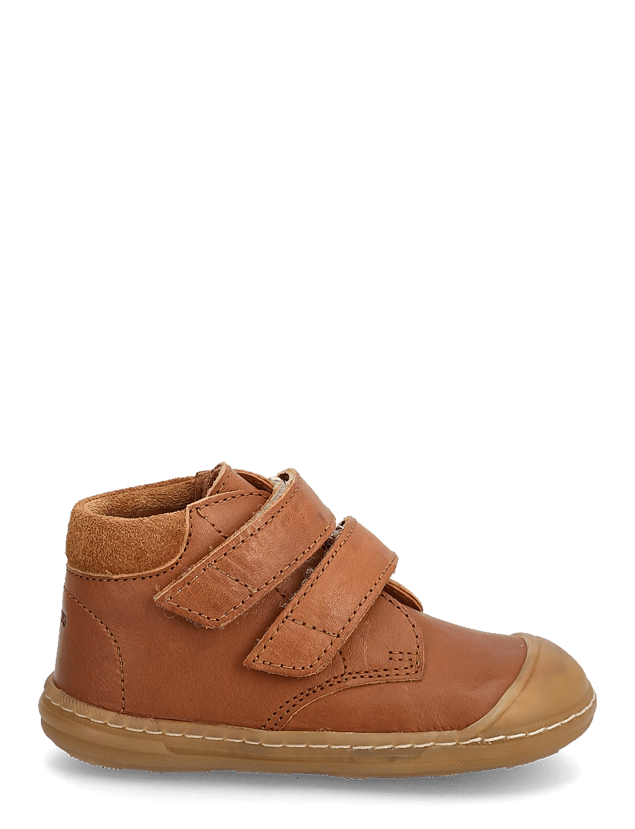 ANGULUS - Booties - flat - with velcro - shoes - 1545/2219 cognac/cognac - 2
