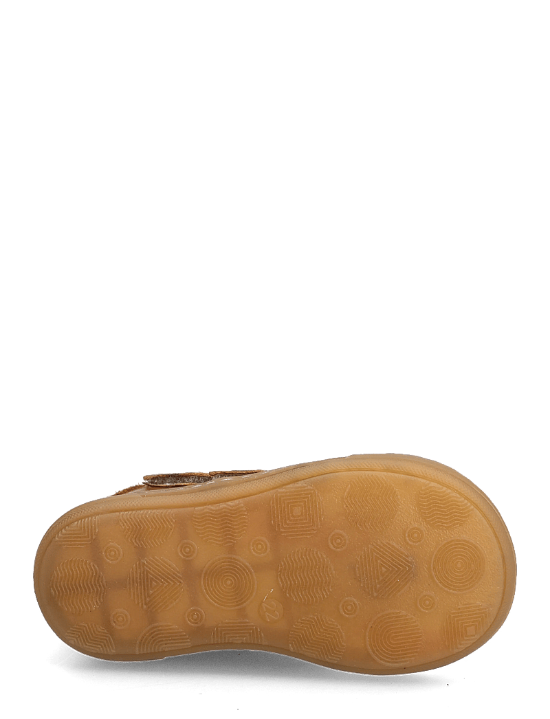 ANGULUS - Booties - flat - with velcro - kingad - 1545/2219 cognac/cognac - 5