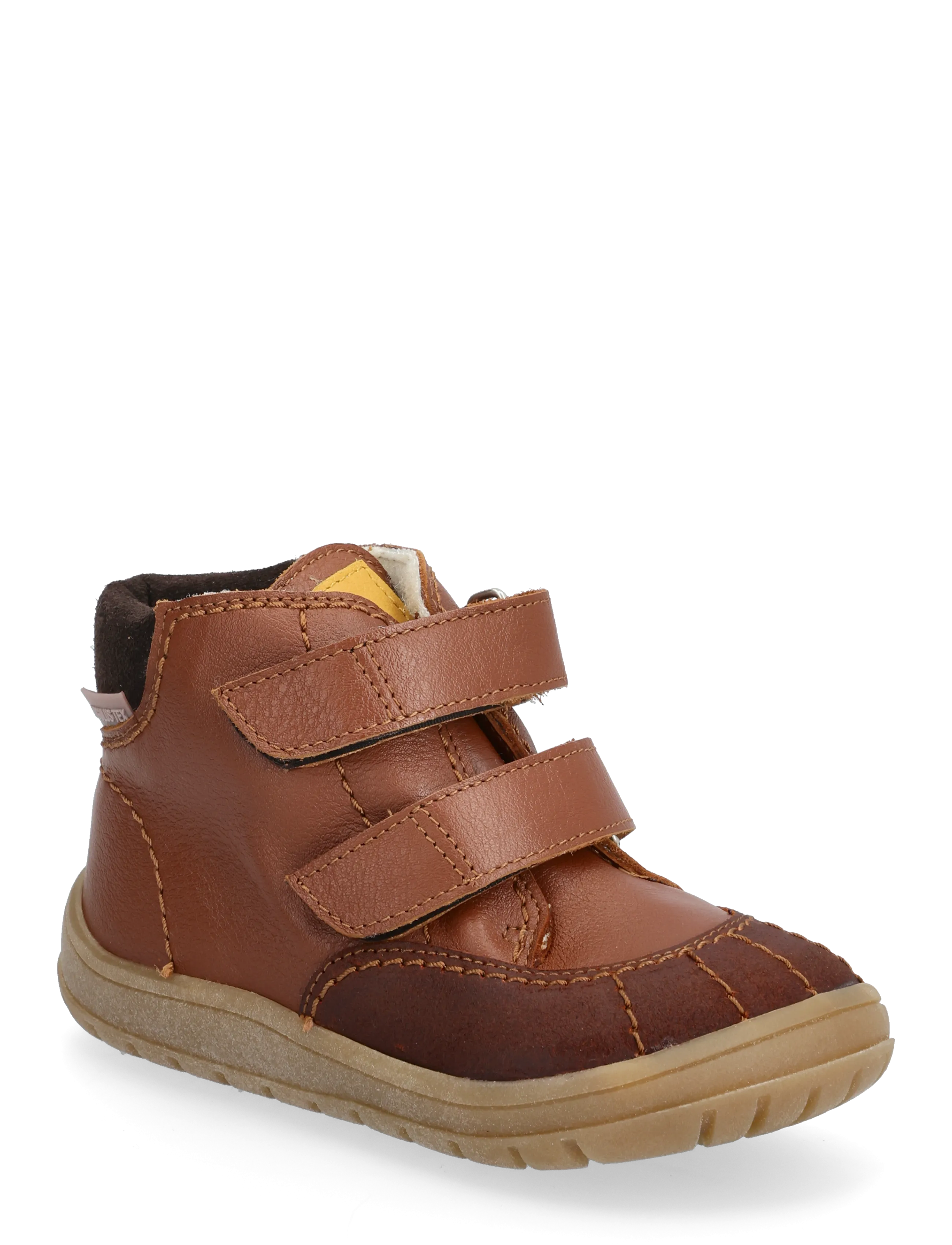 ANGULUS Boots - flat - with velcro - Vinterstøvler - 2101/3260/2719/1779 COGNAC/SUN / brown