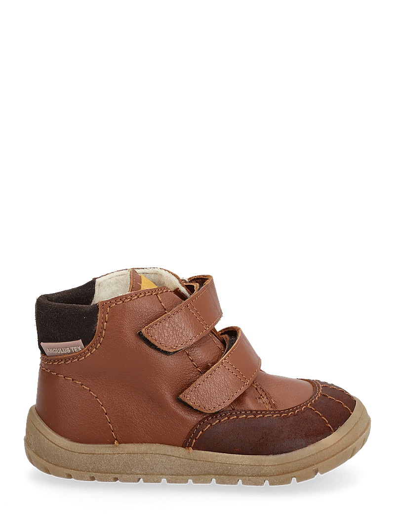 ANGULUS - Boots - flat - with velcro - winterstiefel - 2101/3260/2719/1779 cognac/sun - 1