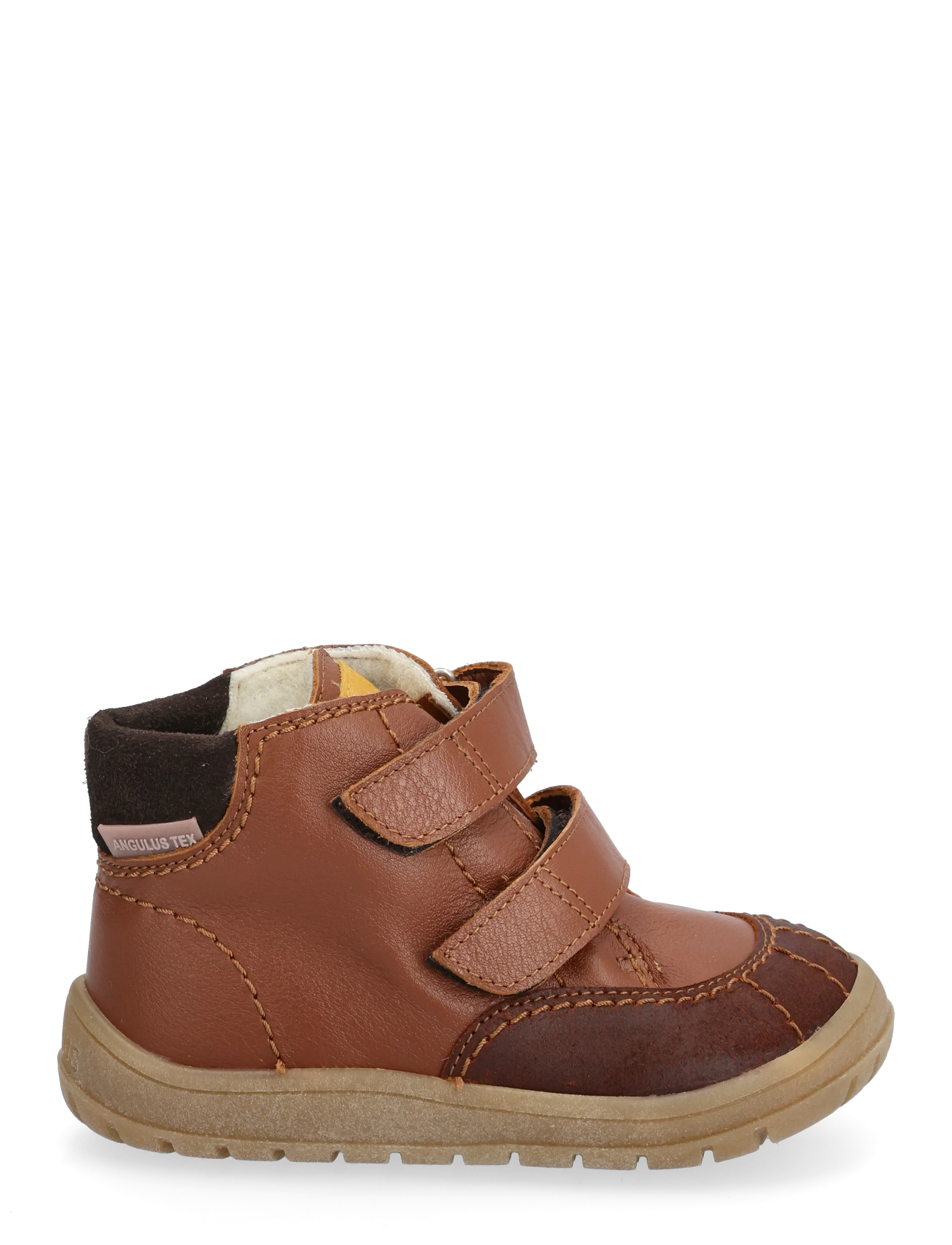 ANGULUS - Boots - flat - with velcro - herbstschuhe - 2101/3260/2719/1779 cognac/sun - 1