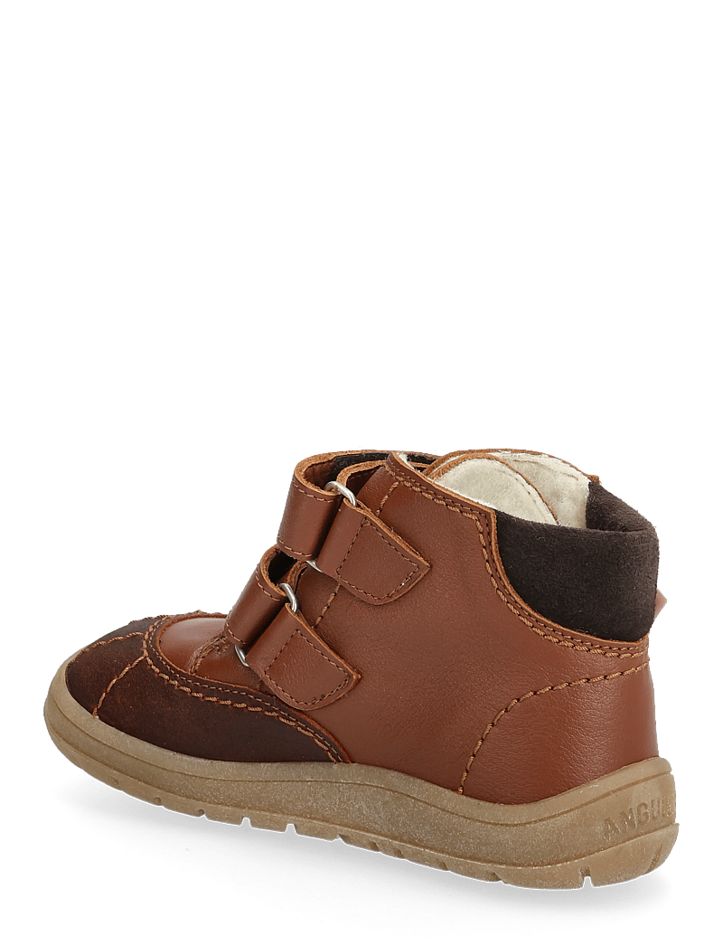 ANGULUS - Boots - flat - with velcro - winterstiefel - 2101/3260/2719/1779 cognac/sun - 2