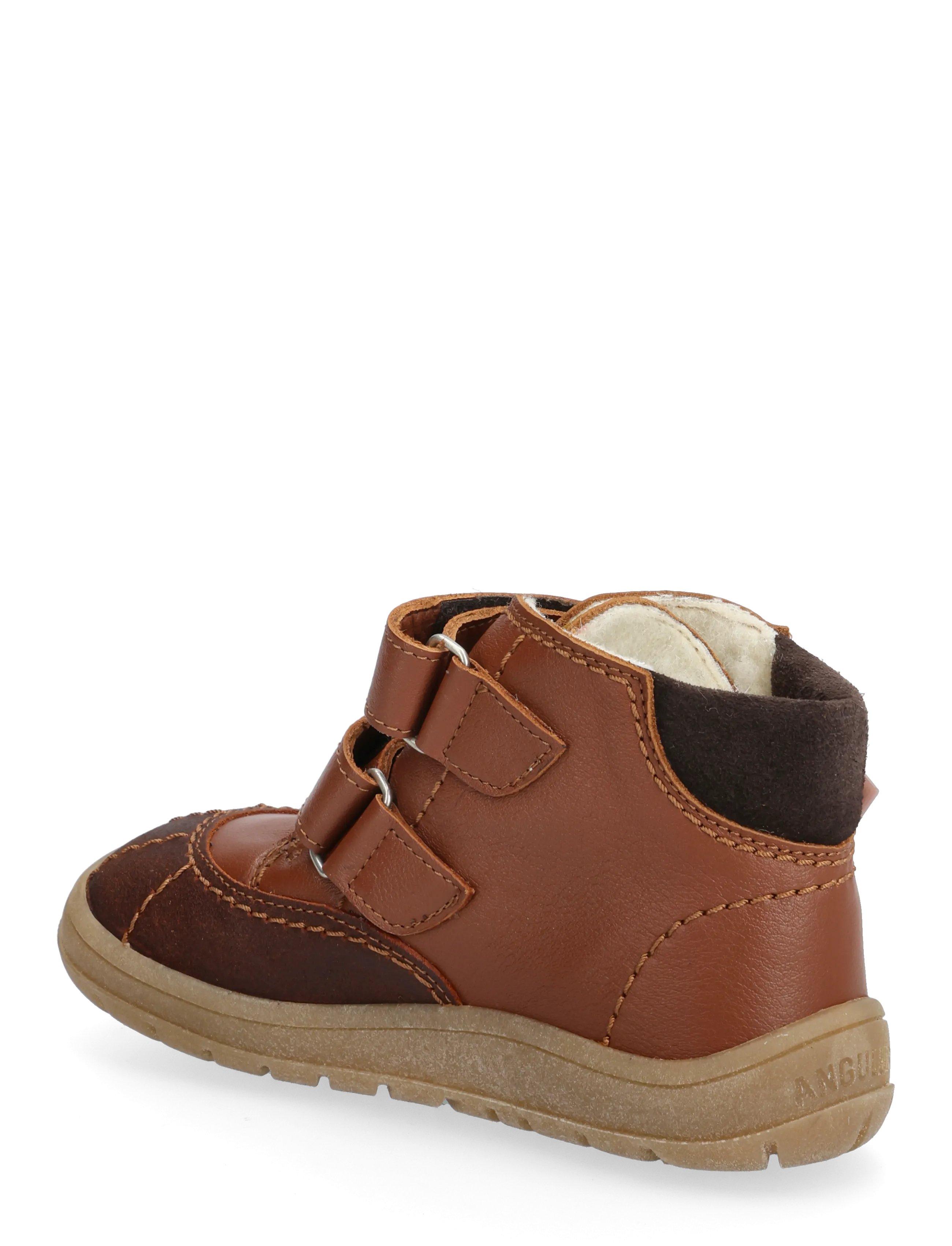 ANGULUS - Boots - flat - with velcro - herbstschuhe - 2101/3260/2719/1779 cognac/sun - 2