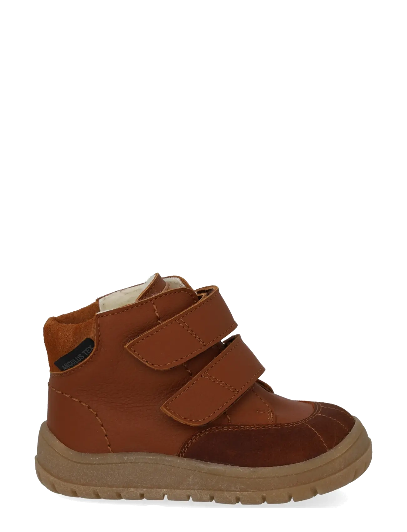 ANGULUS - Boots - flat - with velcro - talvesaapad - 2101/3260/1789/2219 cognac/cog - 1