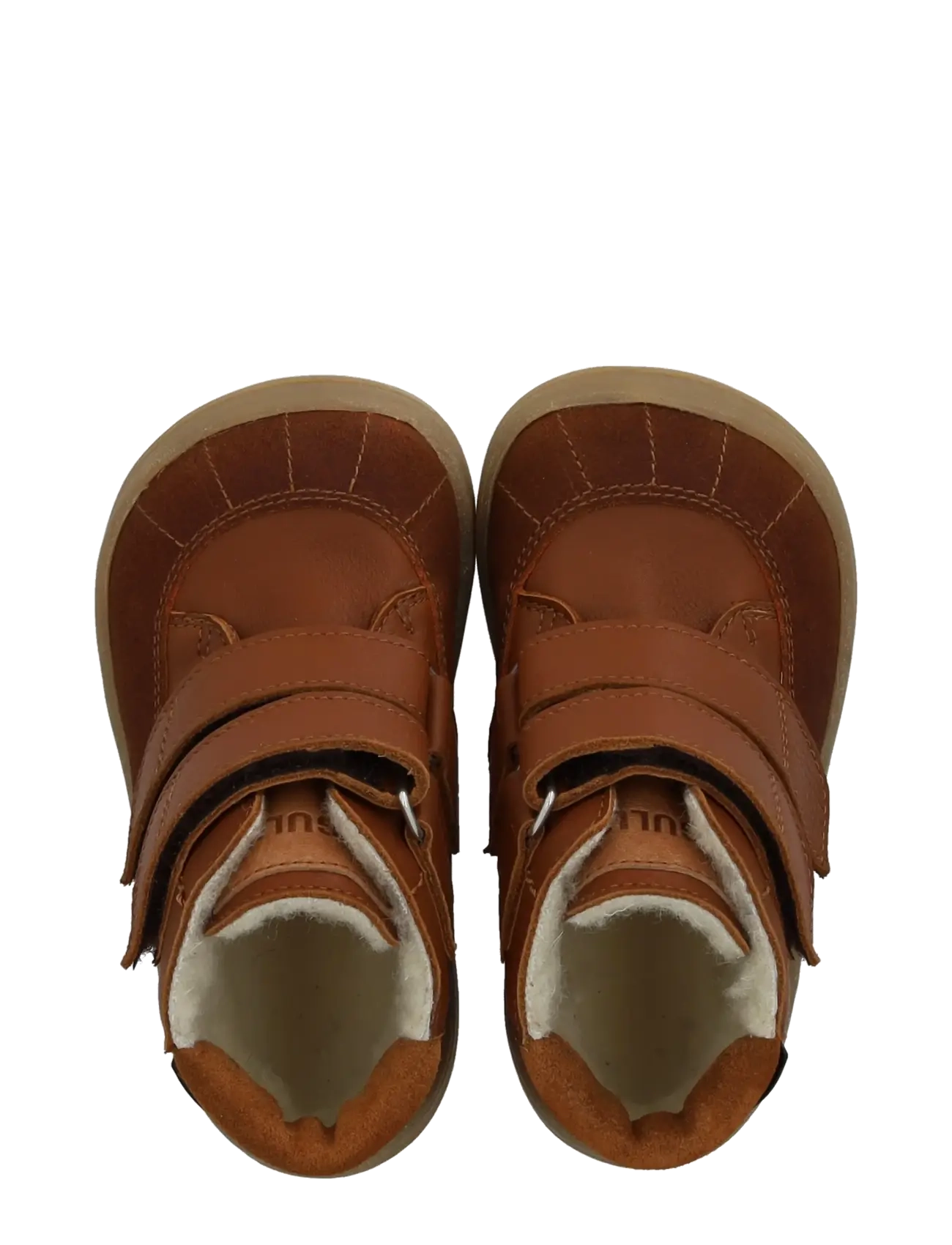 ANGULUS - Boots - flat - with velcro - talvesaapad - 2101/3260/1789/2219 cognac/cog - 3