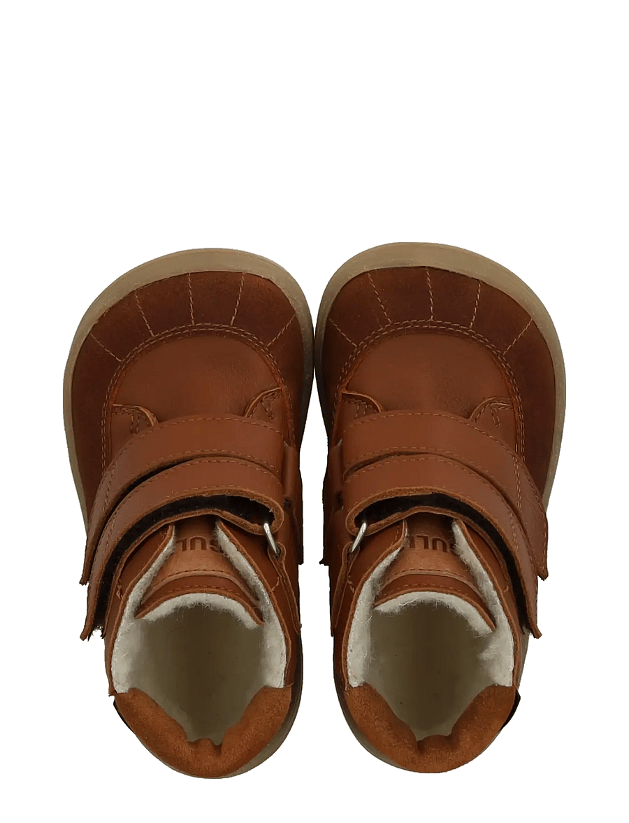 ANGULUS - Boots - flat - with velcro - talvesaapad - 2101/3260/1789/2219 cognac/cog - 3