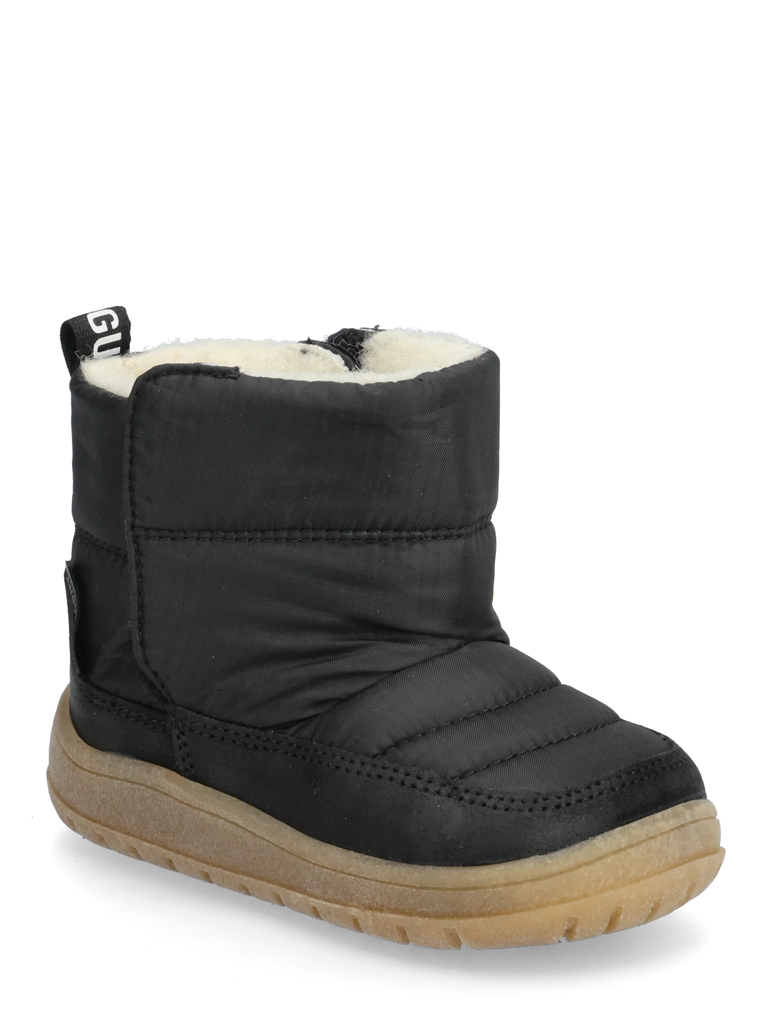 Boots - flat - with velcro - 2100/3320 BLACK/BLACK RECYCLED