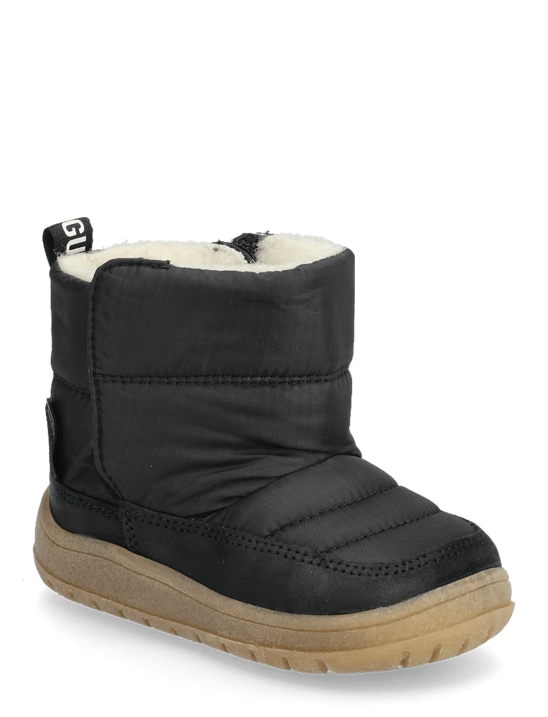 ANGULUS - Boots - flat - with velcro - vinterstövlar - 2100/3320 black/black recycled - 0