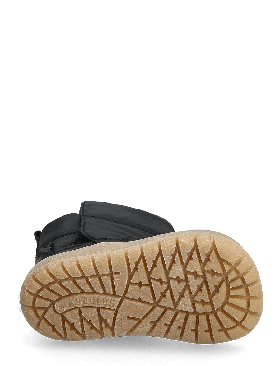 ANGULUS - Boots - flat - with velcro - vinterstövlar - 2100/3320 black/black recycled - 4