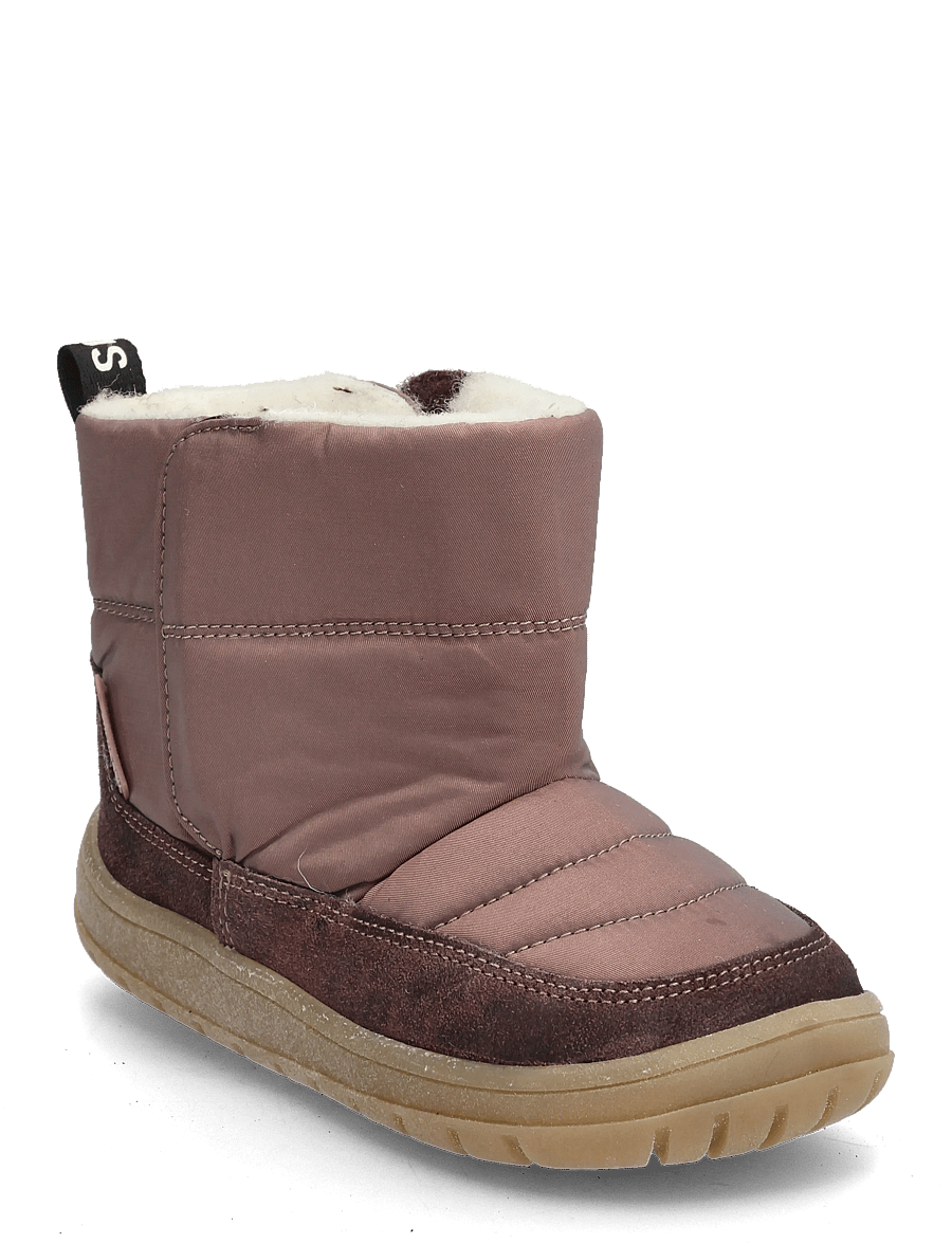 ANGULUS - Boots - flat - with velcro - vinterstövlar - 3330/3942 dusty aubergine/dust - 0