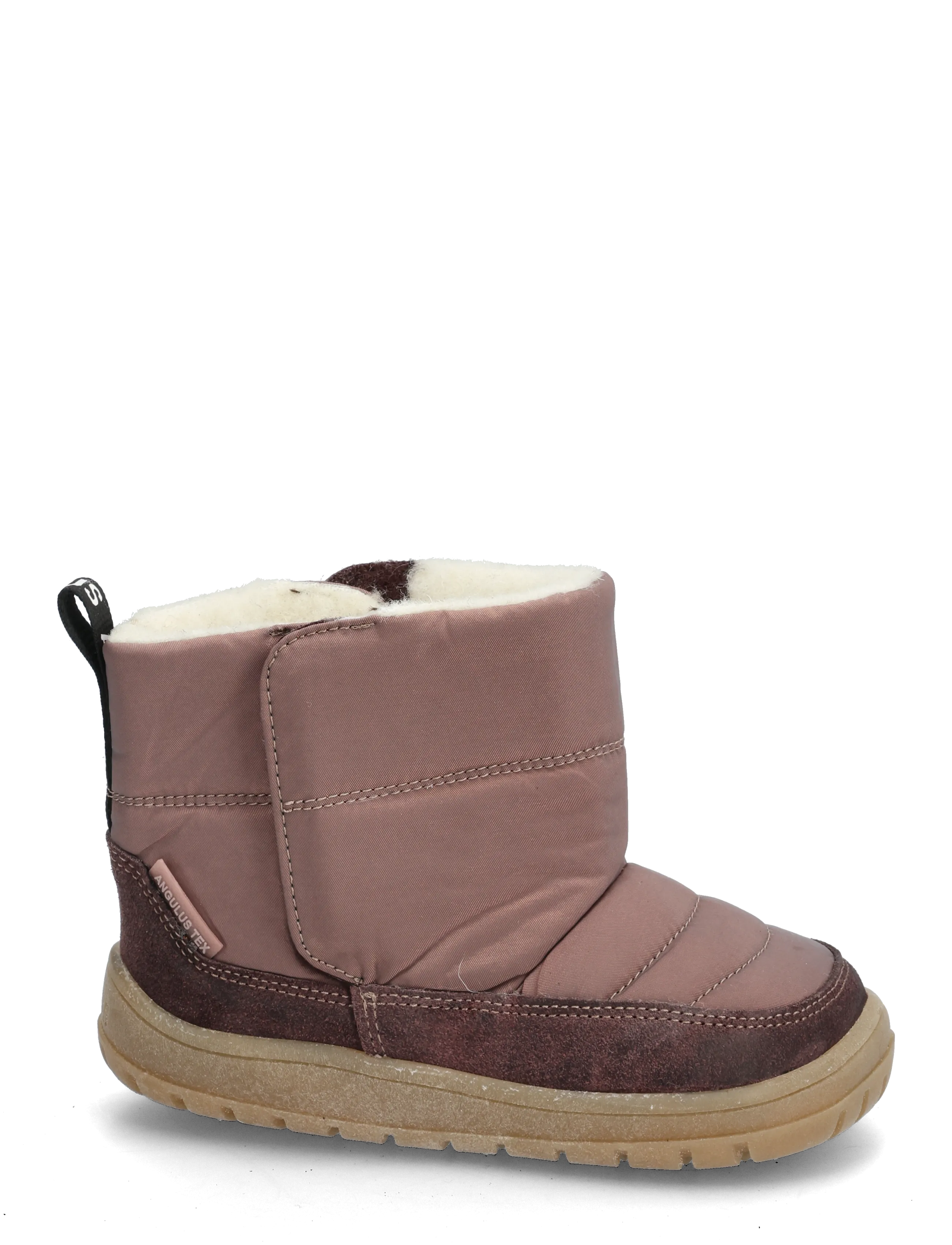 ANGULUS - Boots - flat - with velcro - herbstschuhe - 3330/3942 dusty aubergine/dust - 1
