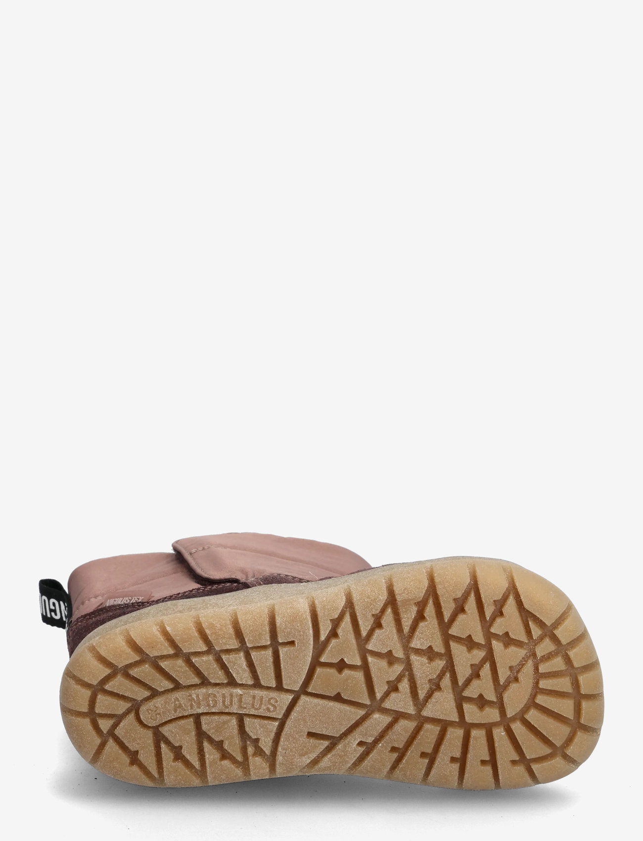 ANGULUS - Boots - flat - with velcro - efterårssko - 3330/3942 dusty aubergine/dust - 4