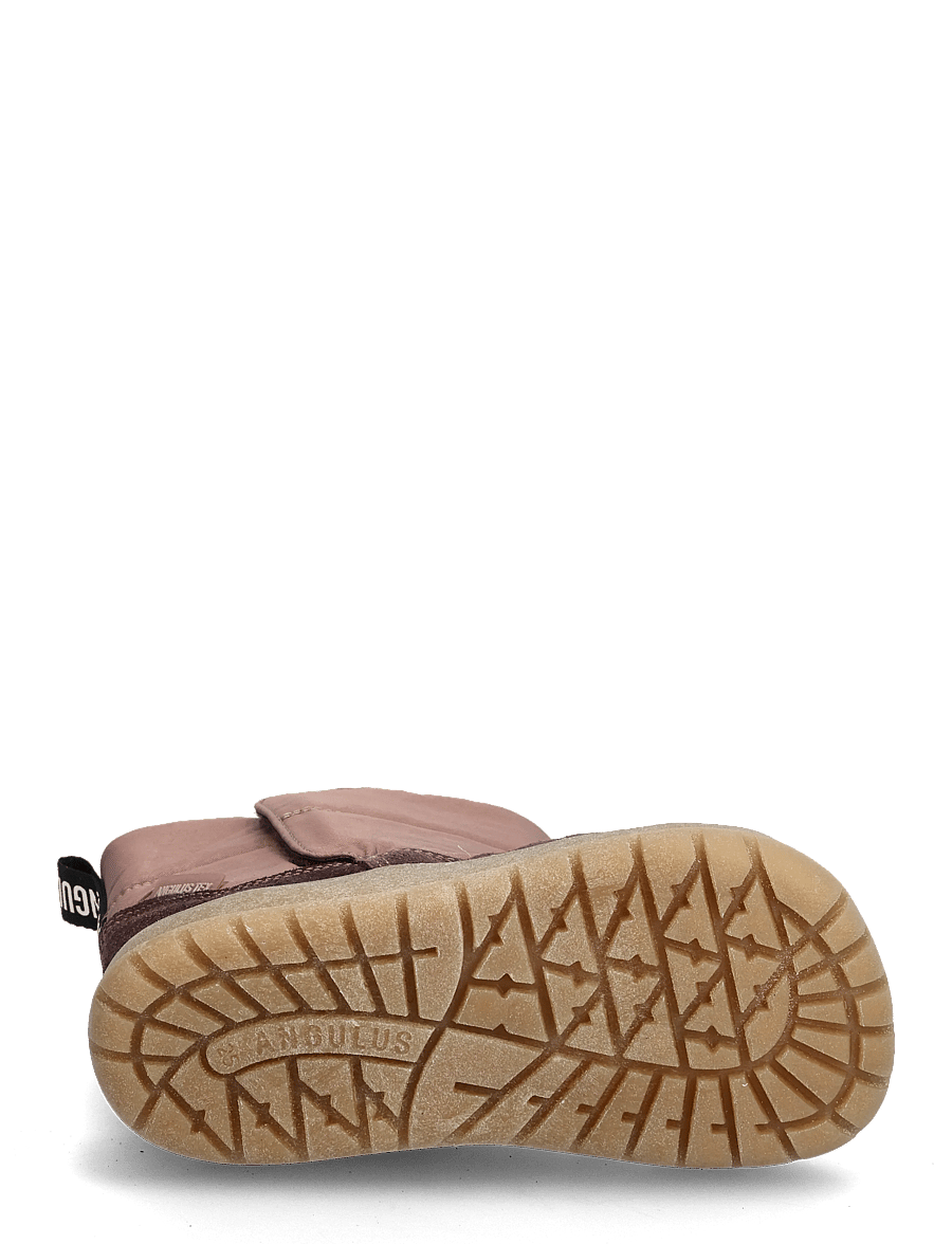 ANGULUS - Boots - flat - with velcro - vinterstövlar - 3330/3942 dusty aubergine/dust - 4