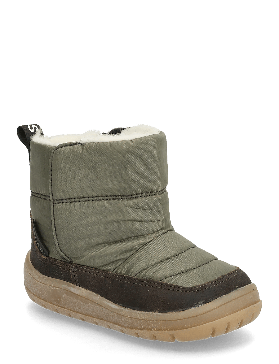 ANGULUS - Boots - flat - with velcro - winterstiefel - 2107/3322 olive/forrest recycl - 1