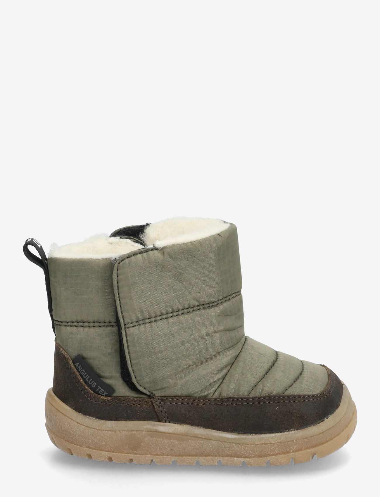 ANGULUS - Boots - flat - with velcro - Žieminiai batai - 2107/3322 olive/forrest recycl - 2