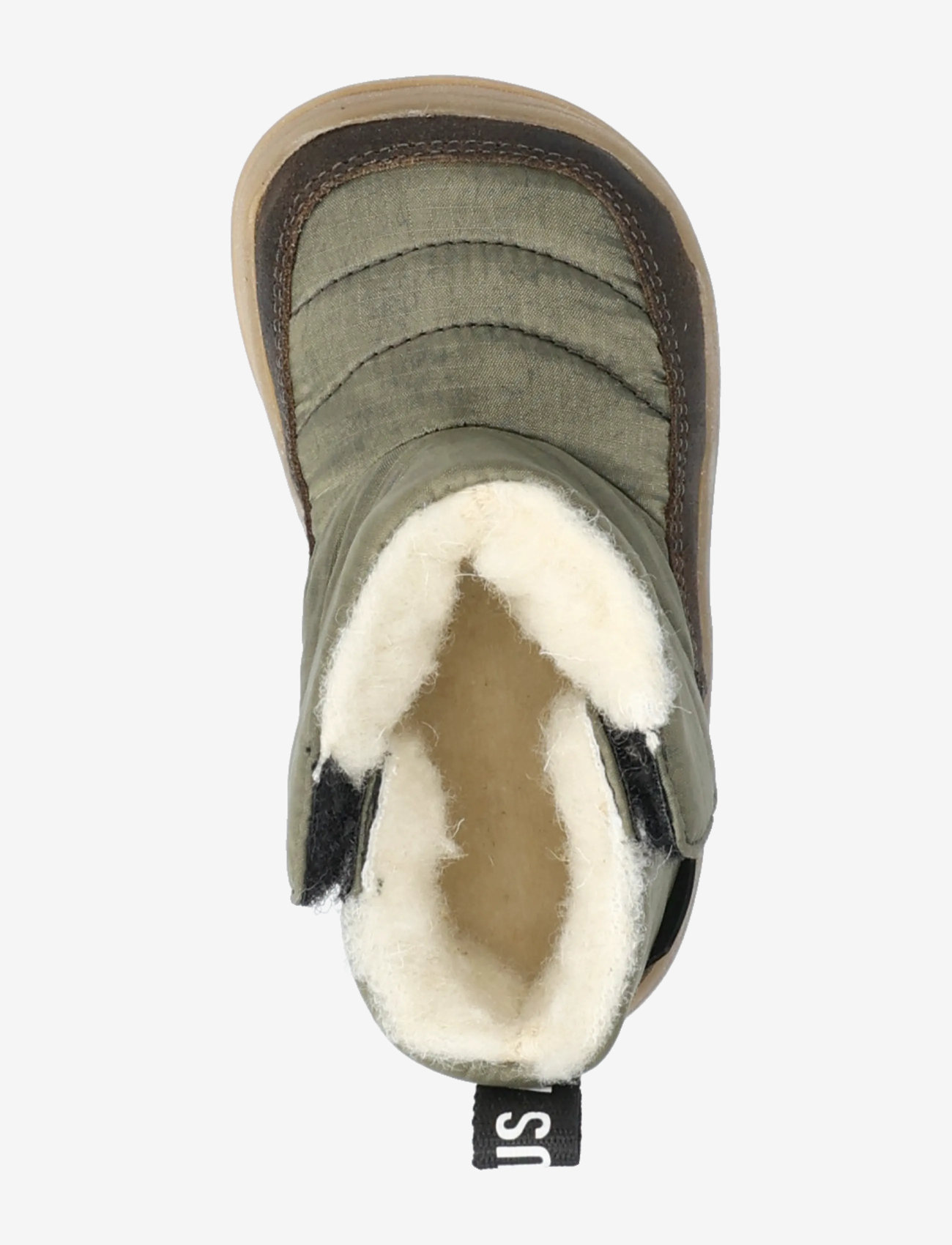 ANGULUS - Boots - flat - with velcro - Žieminiai batai - 2107/3322 olive/forrest recycl - 4