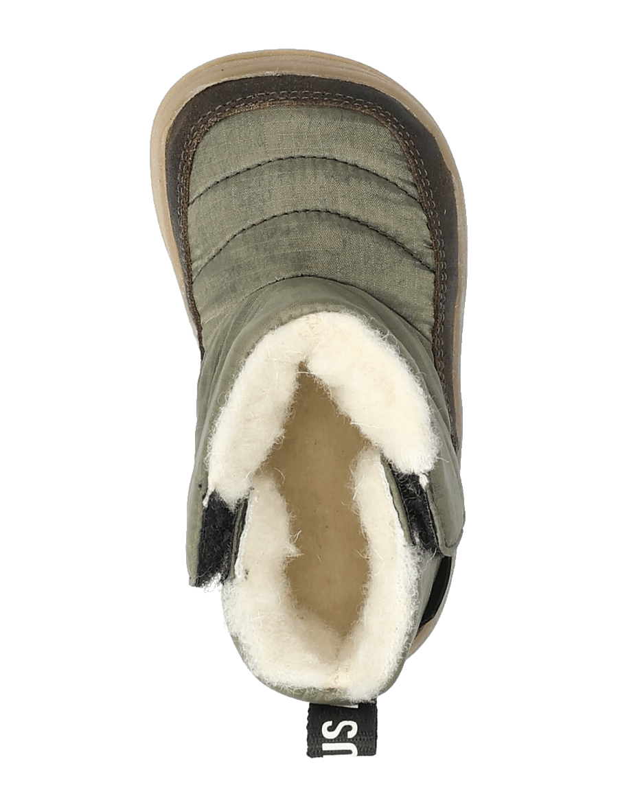 ANGULUS - Boots - flat - with velcro - winterstiefel - 2107/3322 olive/forrest recycl - 4