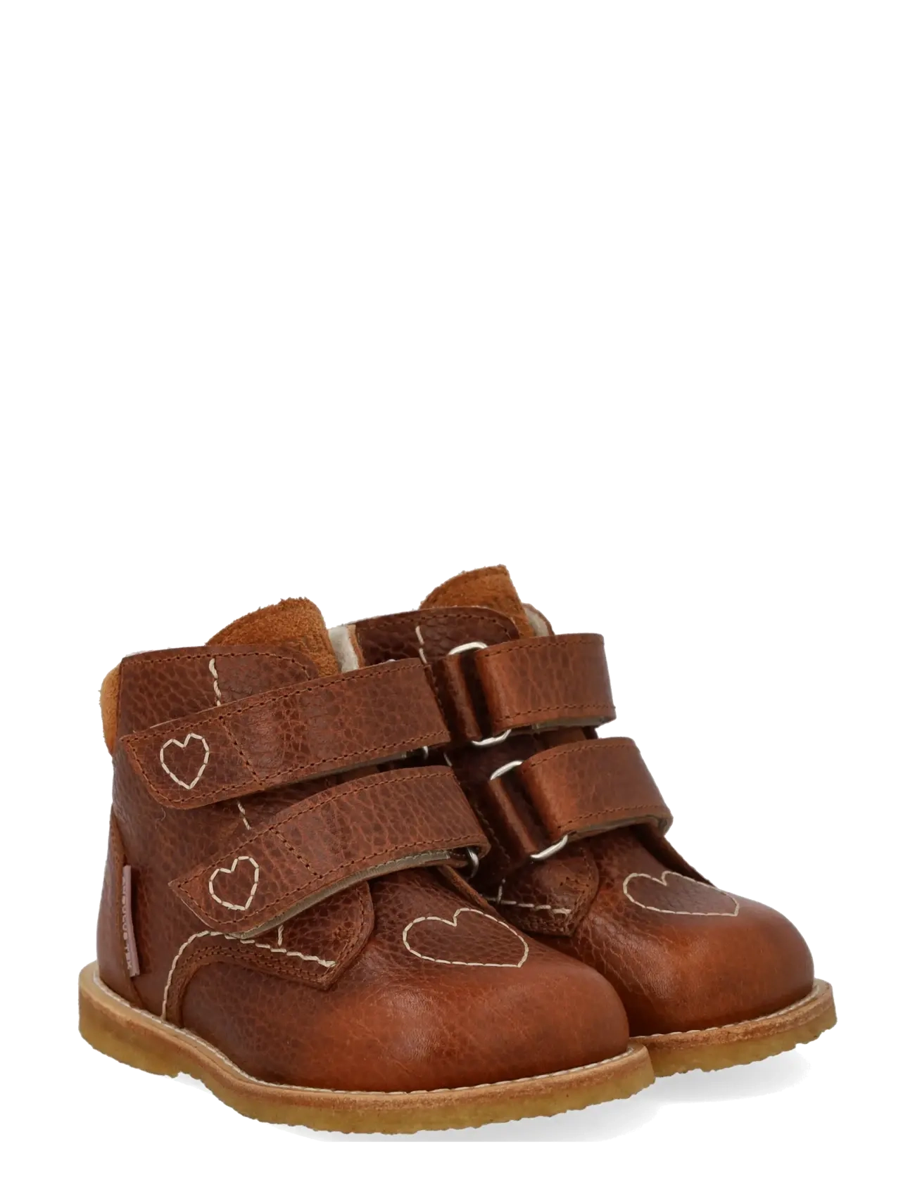 ANGULUS Boots Flat With Velcro, Børn, Velcro Støvler, Brun, Str: 23