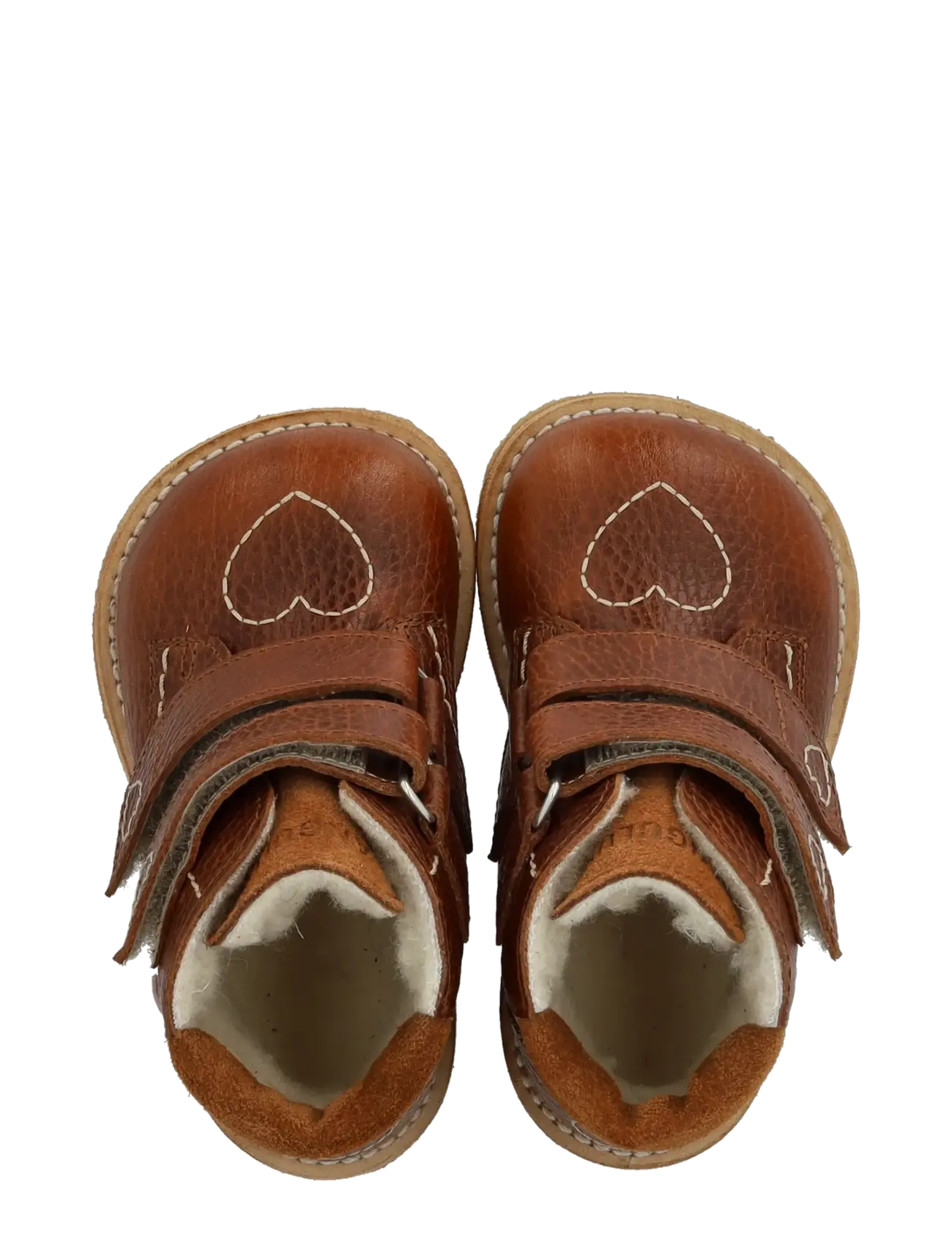 ANGULUS - Boots - flat - with velcro - winter boots - 2509/2219 cognac - 3