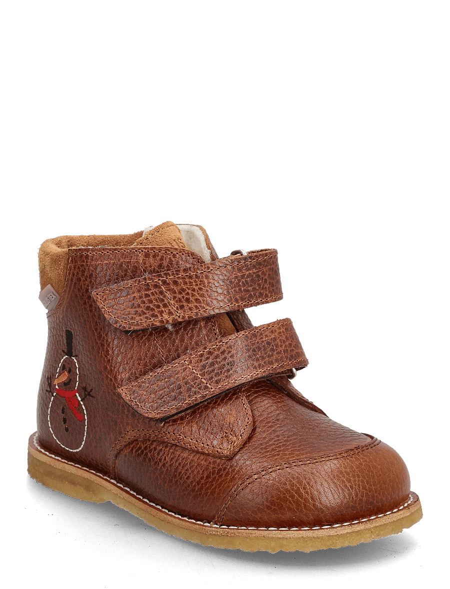 ANGULUS - Boots - flat - with velcro - skor - 2509/2219 cognac - 1