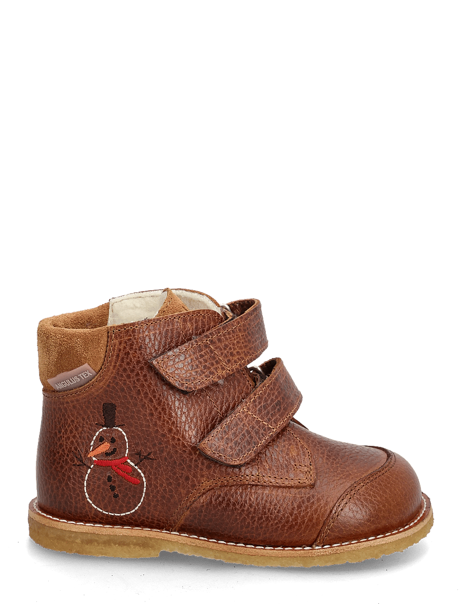 ANGULUS - Boots - flat - with velcro - skor - 2509/2219 cognac - 2