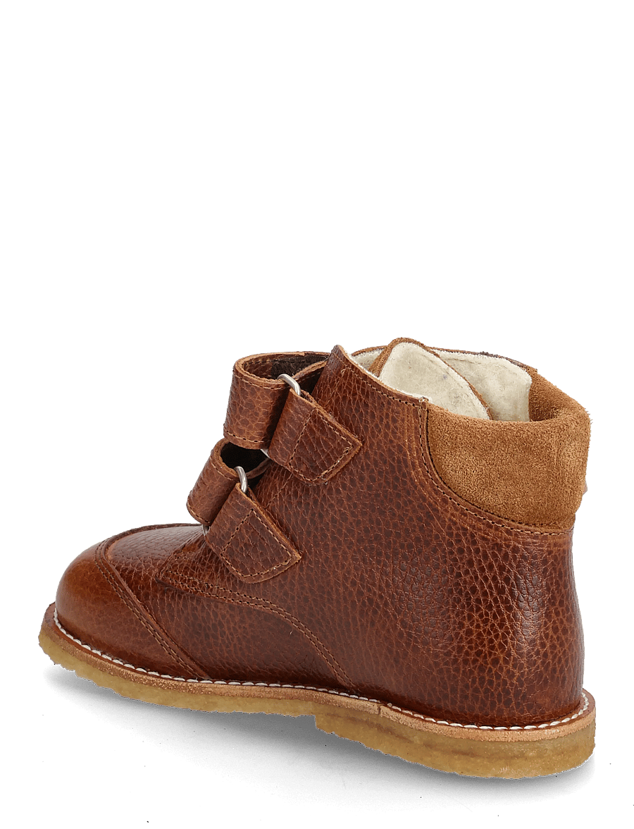 ANGULUS - Boots - flat - with velcro - winterboots - 2509/2219 cognac - 3