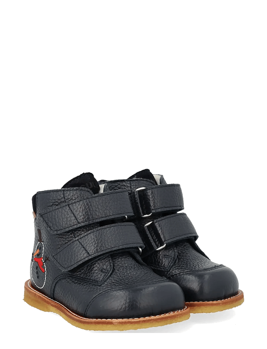 ANGULUS - Boots - flat - with velcro - vinterstövlar - 3246/1778 navy/navy - 0