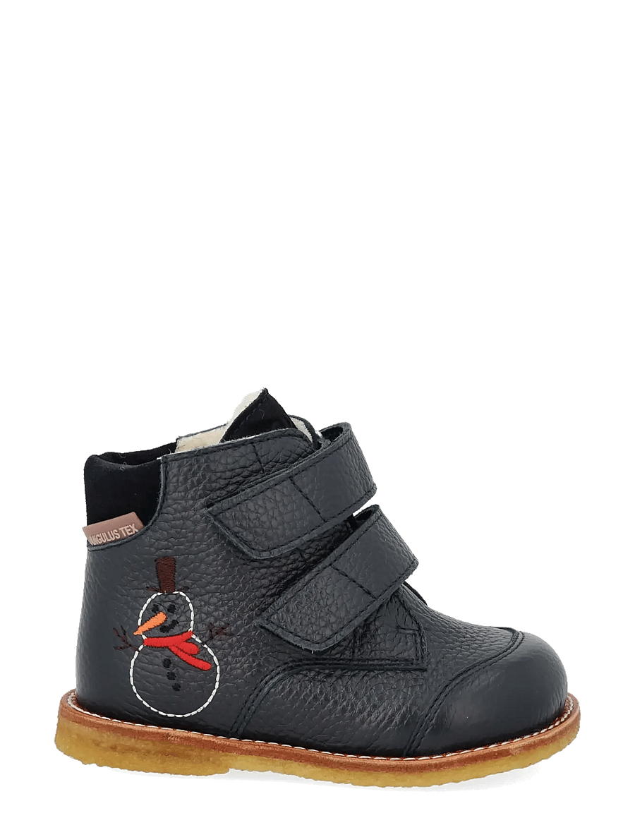 ANGULUS - Boots - flat - with velcro - vinterstövlar - 3246/1778 navy/navy - 1
