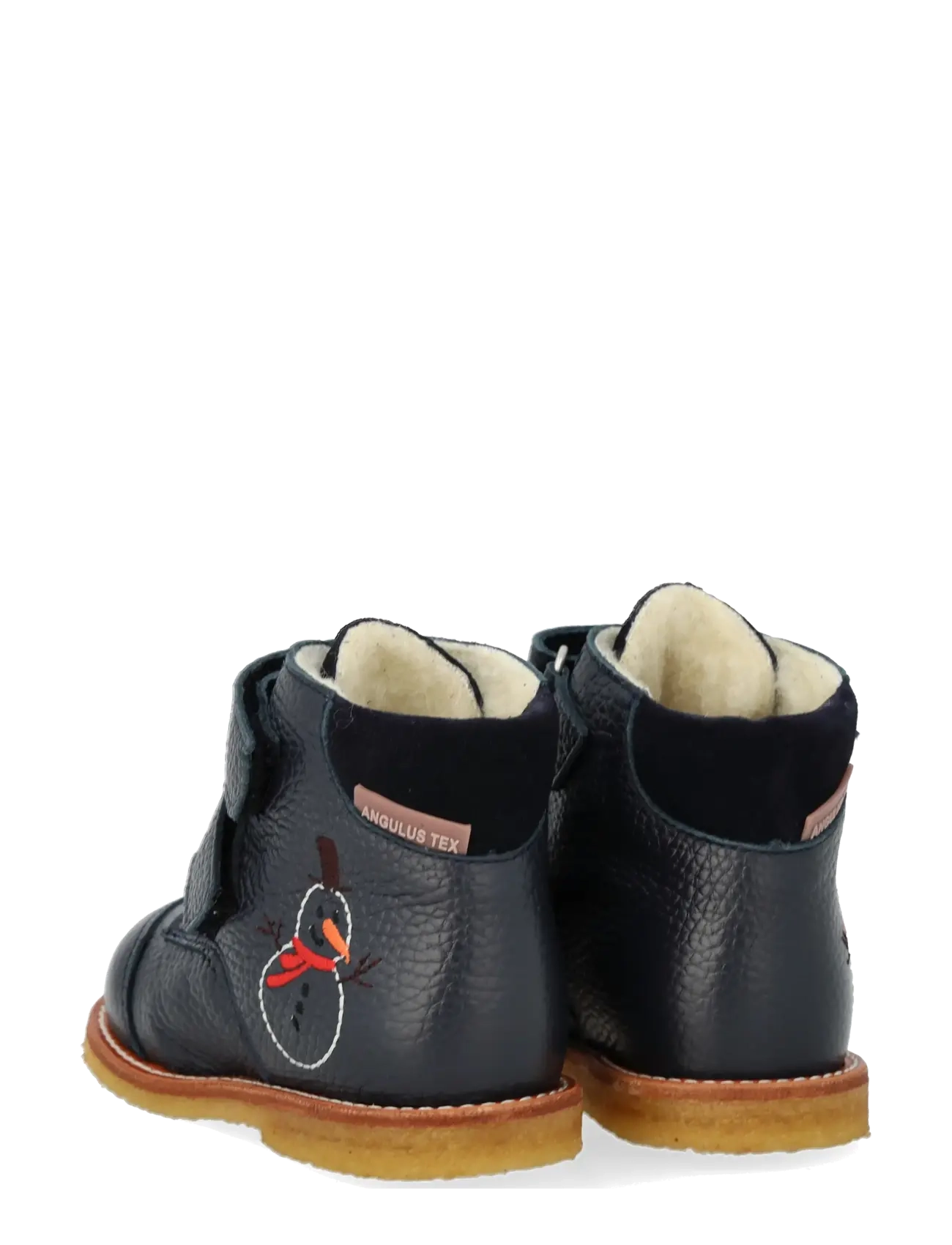 ANGULUS - Boots - flat - with velcro - vinterstövlar - 3246/1778 navy/navy - 2