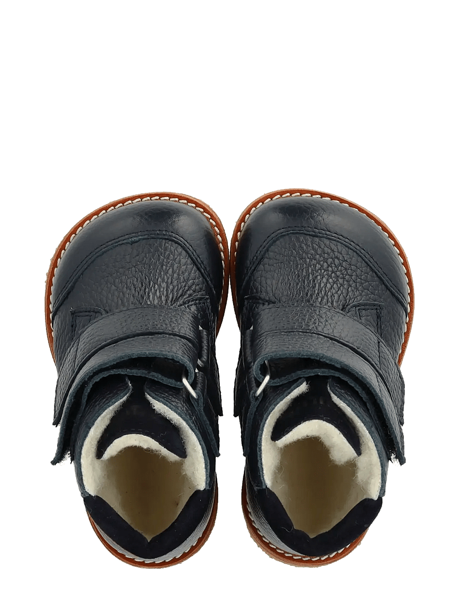 ANGULUS - Boots - flat - with velcro - vinterstövlar - 3246/1778 navy/navy - 3