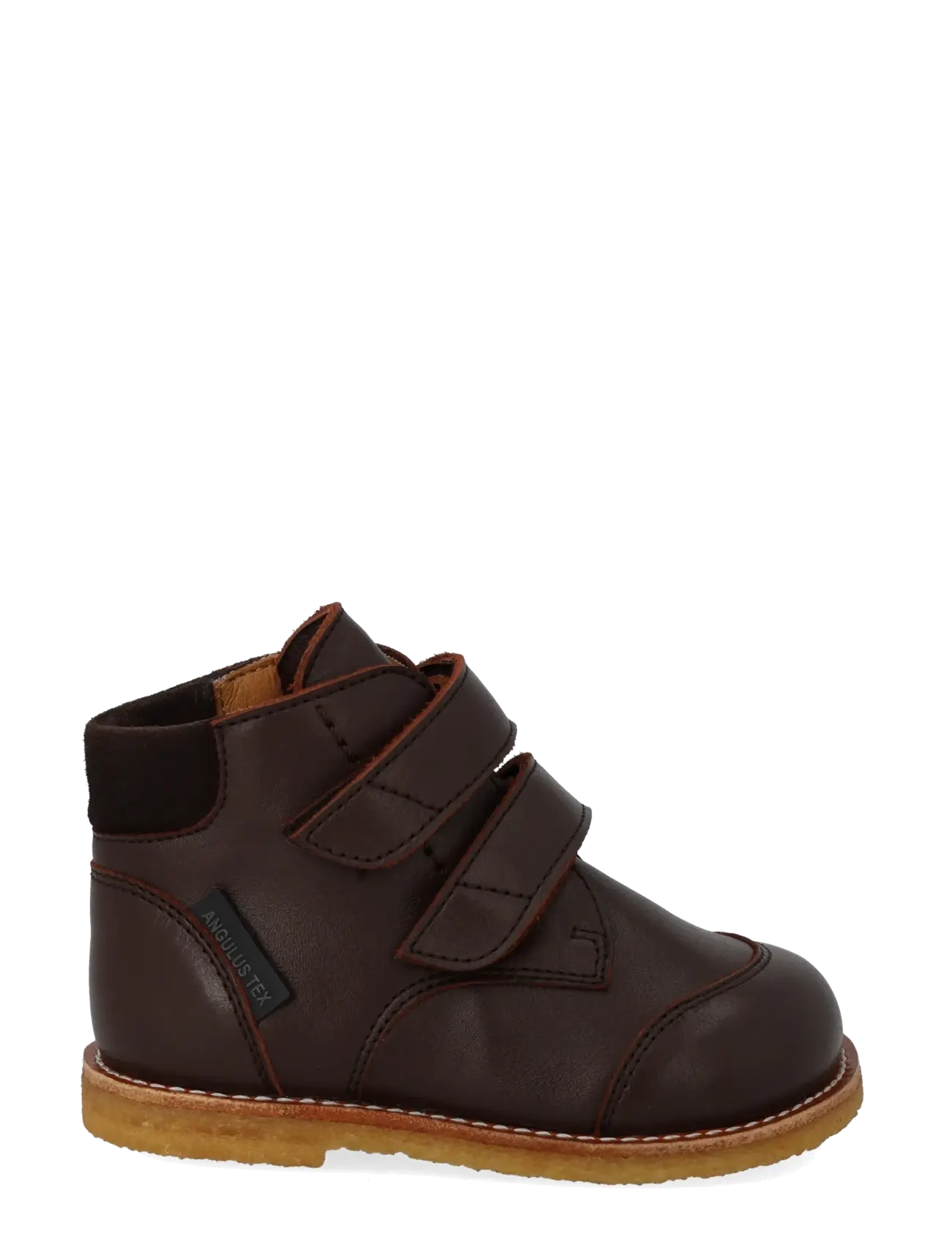 ANGULUS - Booties - flat - with velcro - sko - 3261/1779 dark brown/dark brow - 1