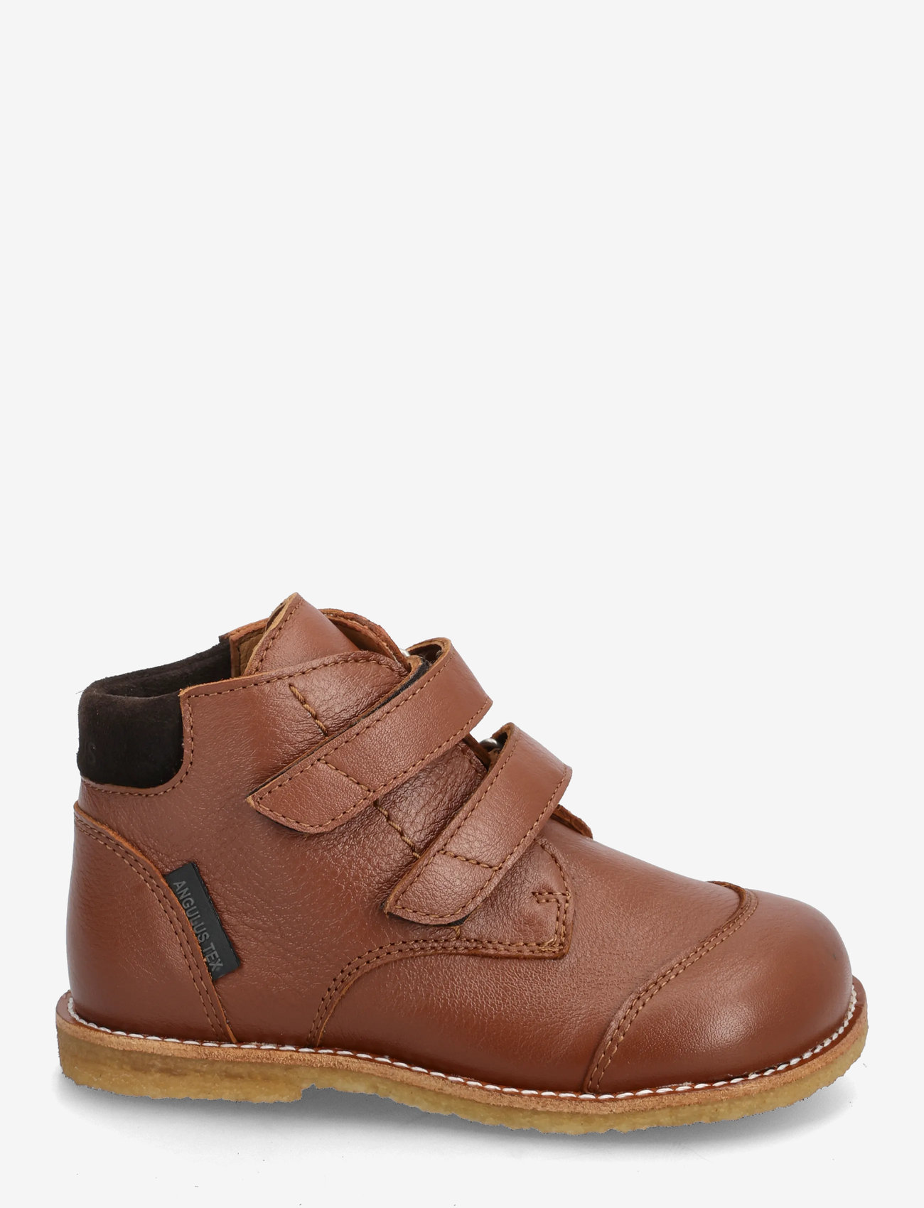 ANGULUS - Shoes - flat - with velcro - efterårssko - 3260/1779 cognac/dark brown - 2