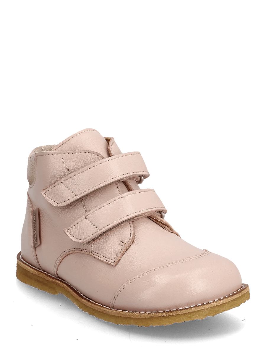 ANGULUS - Booties - flat - with velcro - kingad - 3263/4018 rosebud/rose - 0