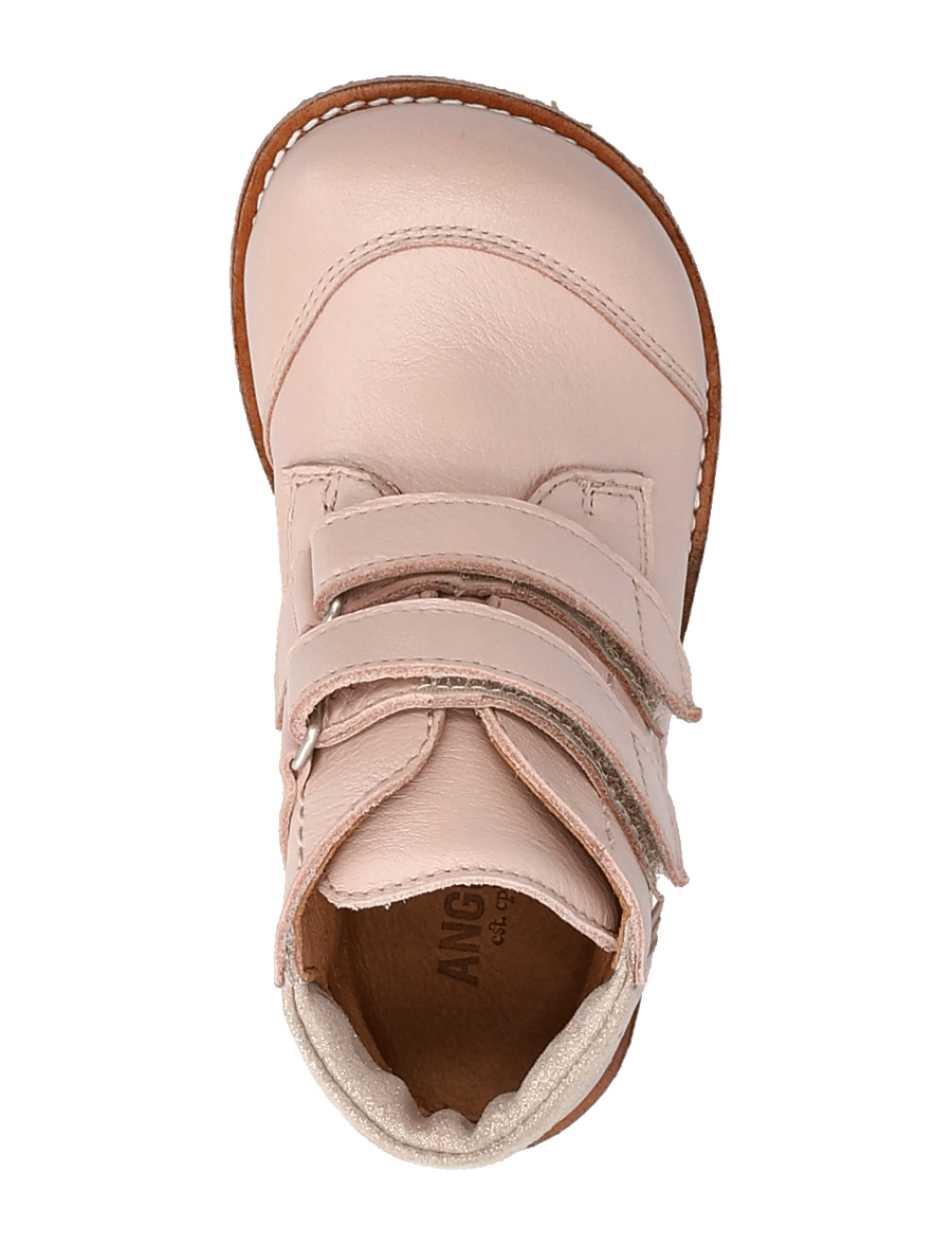 ANGULUS - Booties - flat - with velcro - kingad - 3263/4018 rosebud/rose - 3