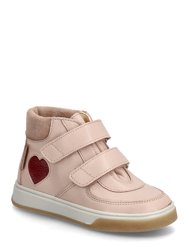 ANGULUS - Shoes - flat - with velcro - hoher schnitt - 3263/4053/3222 rosebud/cranber - 0