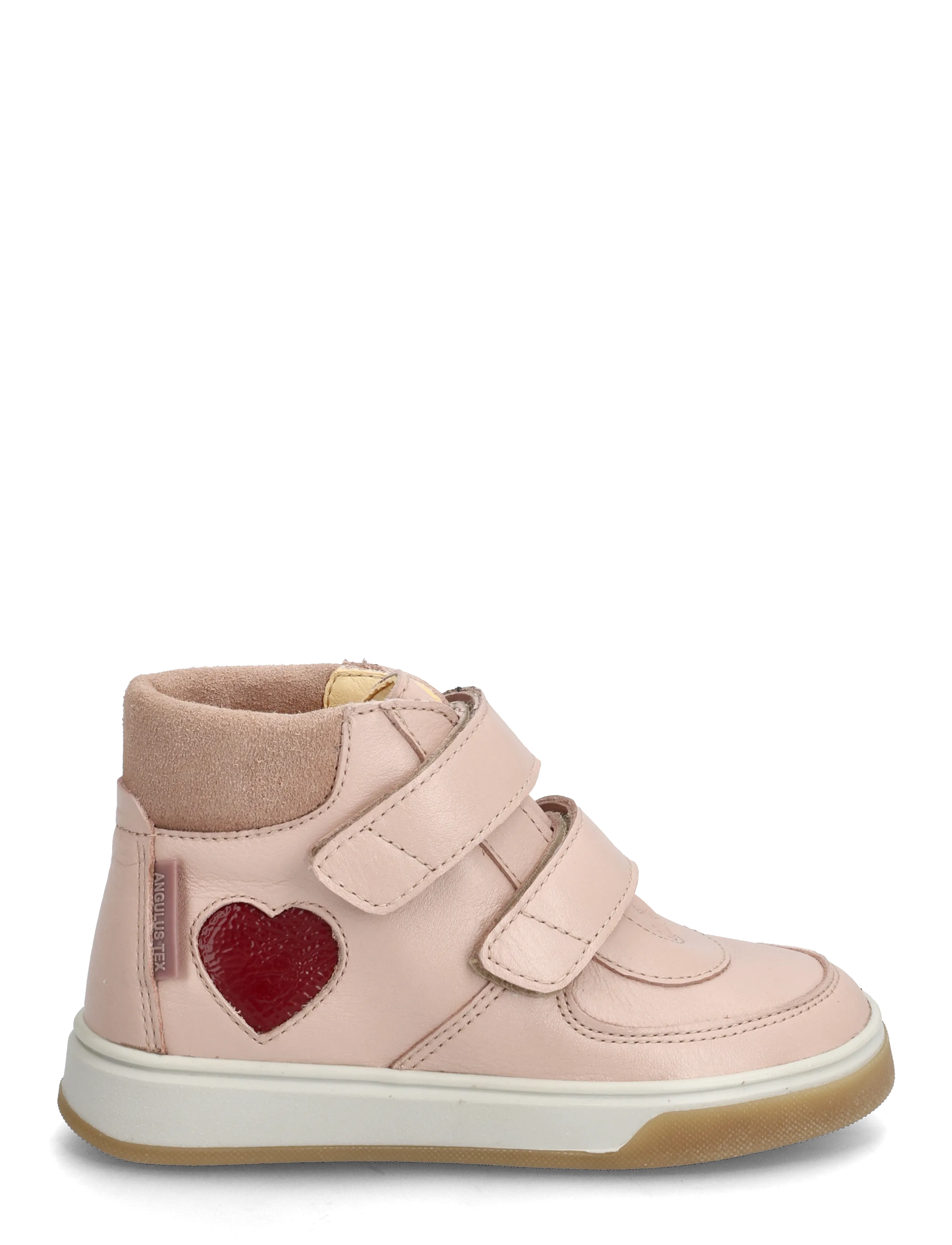 ANGULUS - Shoes - flat - with velcro - høje sneakers - 3263/4053/3222 rosebud/cranber - 1