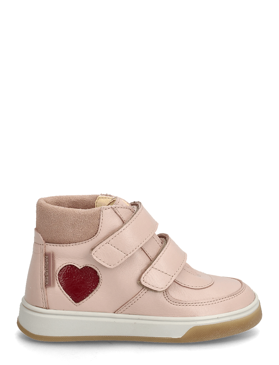 ANGULUS - Shoes - flat - with velcro - hoher schnitt - 3263/4053/3222 rosebud/cranber - 1