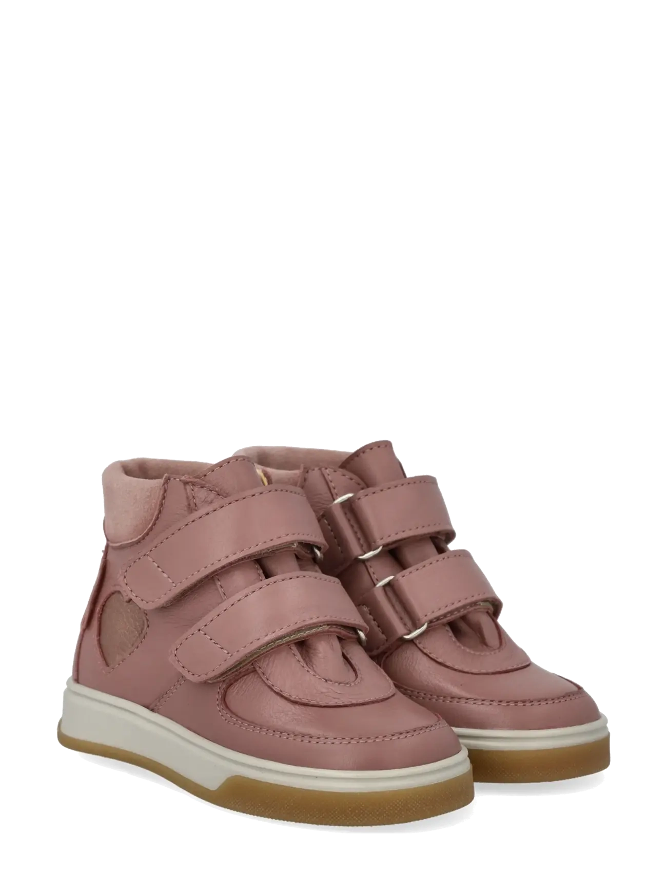 ANGULUS Shoes - flat - with velcro - High Tops - 3267/3905/3233 FADED ROSE/ROSE / pink/rose
