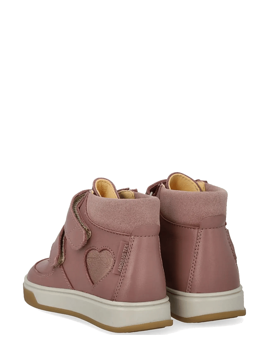 ANGULUS - Shoes - flat - with velcro - hoher schnitt - 3267/3905/3233 faded rose/rose - 2