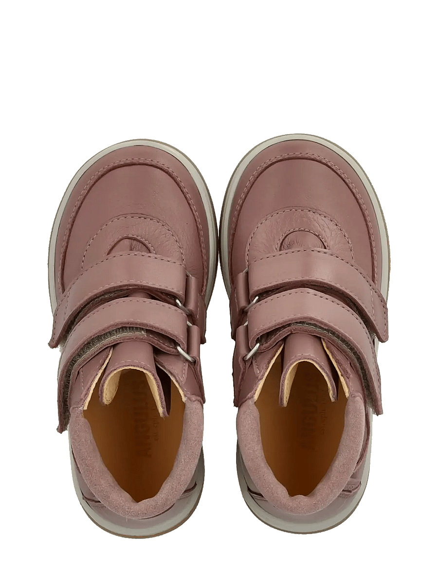 ANGULUS - Shoes - flat - with velcro - hoher schnitt - 3267/3905/3233 faded rose/rose - 3