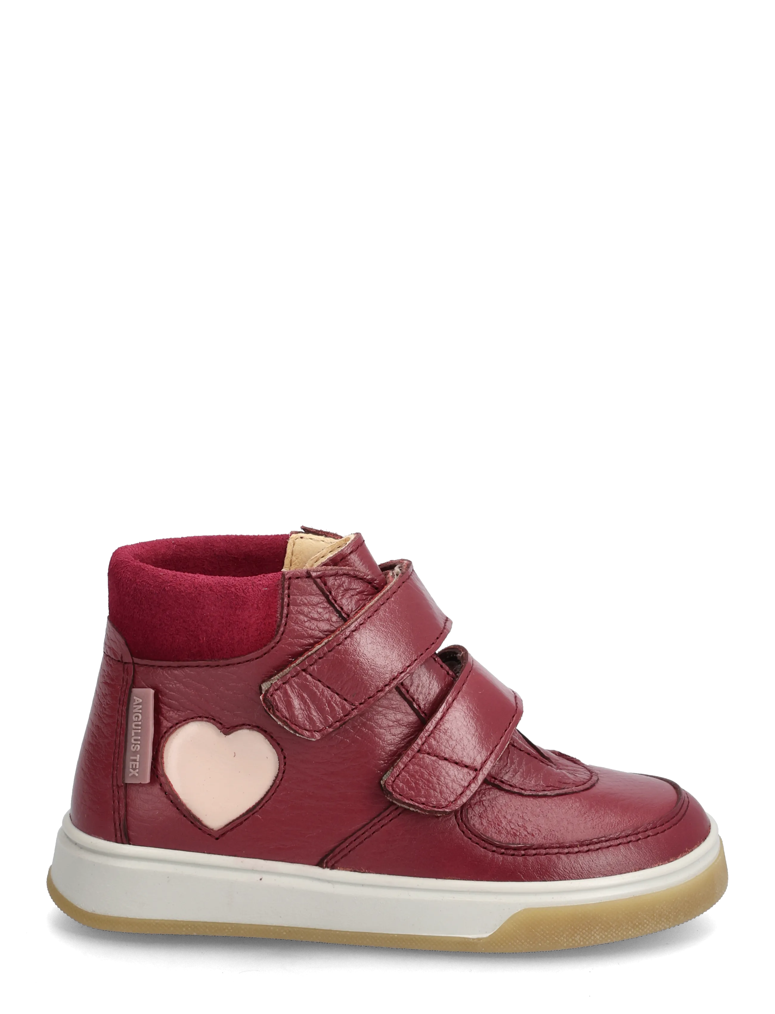 ANGULUS - Shoes - flat - with velcro - hoher schnitt - 3253/3282/2739 berry/rosebud/b - 1