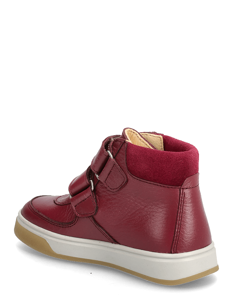 ANGULUS - Shoes - flat - with velcro - höga sneakers - 3253/3282/2739 berry/rosebud/b - 2